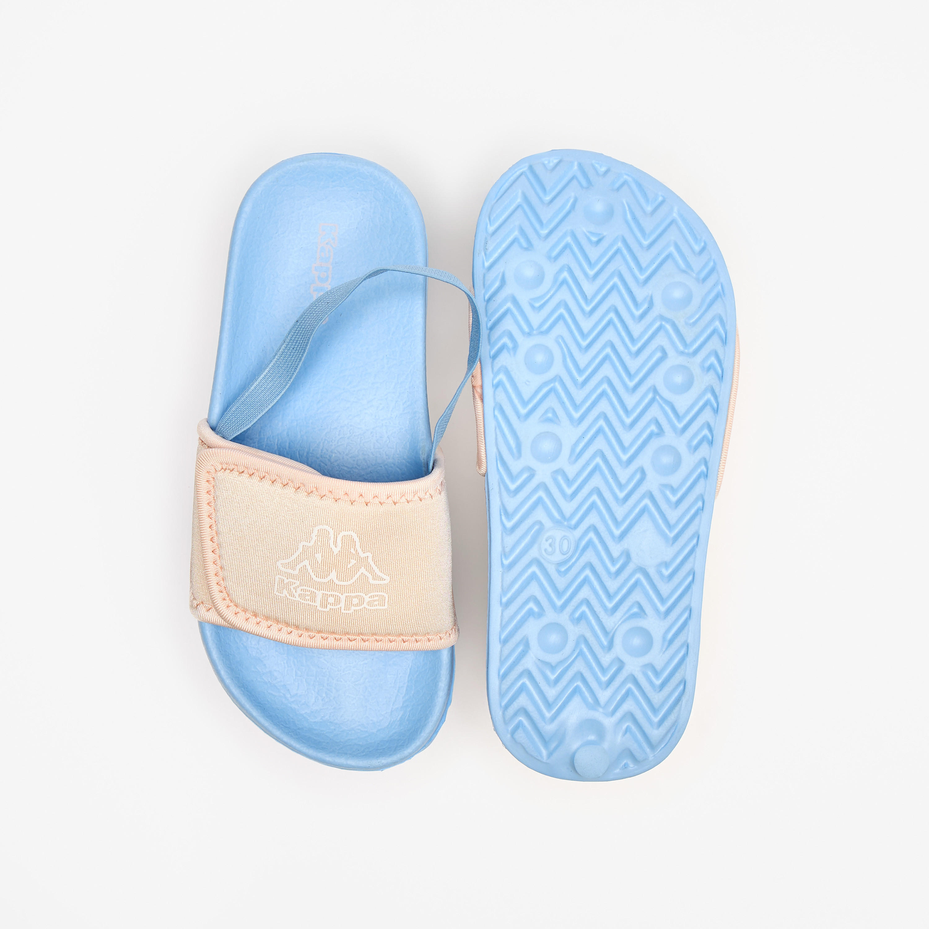 صندل بِحزام خلفي وطبعات شعار للبنات من كابا-girls-shoes-flipflopsandslides-image-10