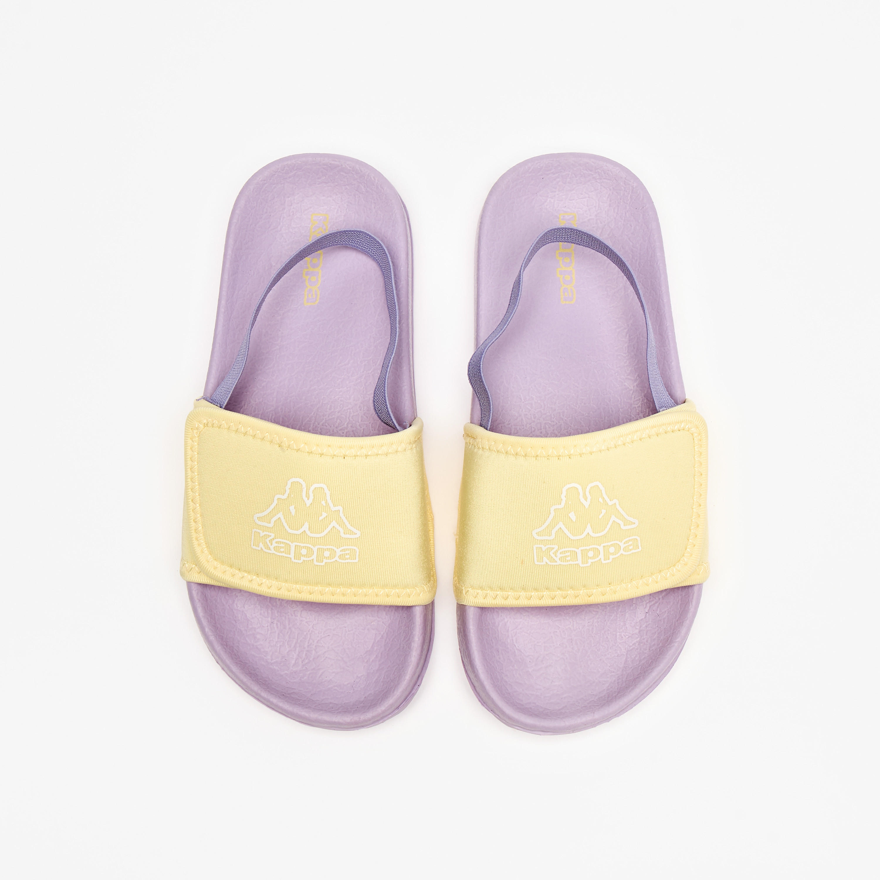 صندل بِحزام خلفي وطبعات شعار للبنات من كابا-girls-shoes-flipflopsandslides-image-1