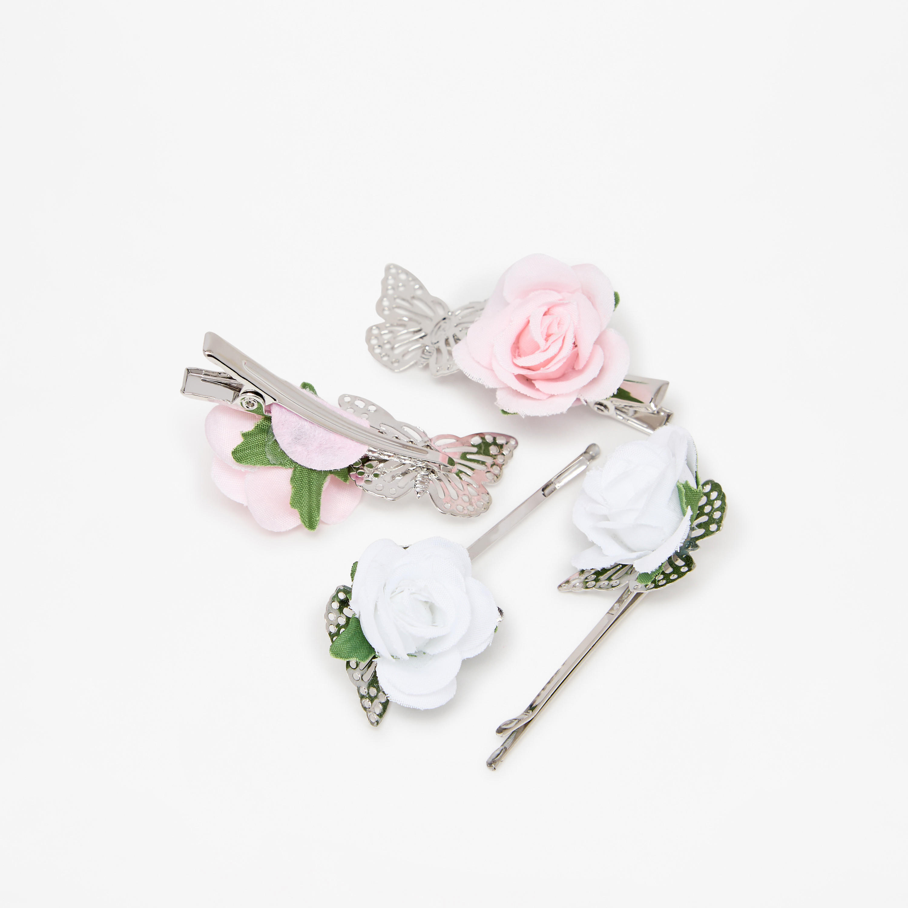 Flora Bella Rose Applique Hair Clip - Set of 4-girls-accessories-hairaccessories-image-3