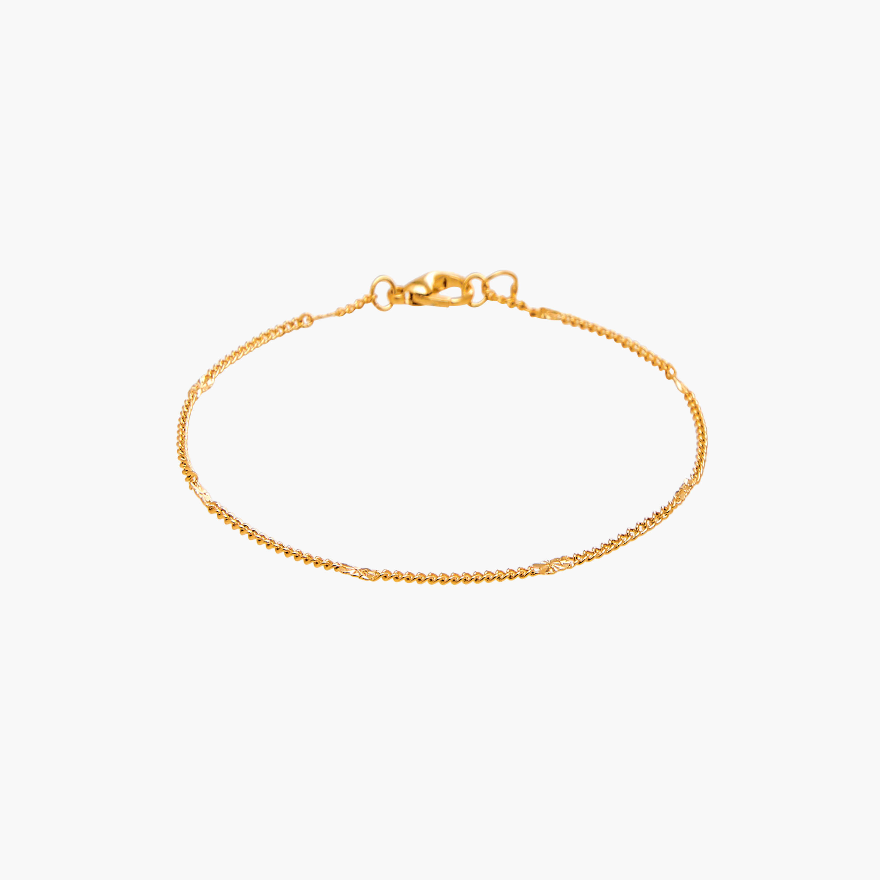 طقم أساور ميتاليك بتصميم سلسلة 3 قطع من فلورا بيلا-women-watchesandjewellery-jewellery-banglesandbracelets-image-11