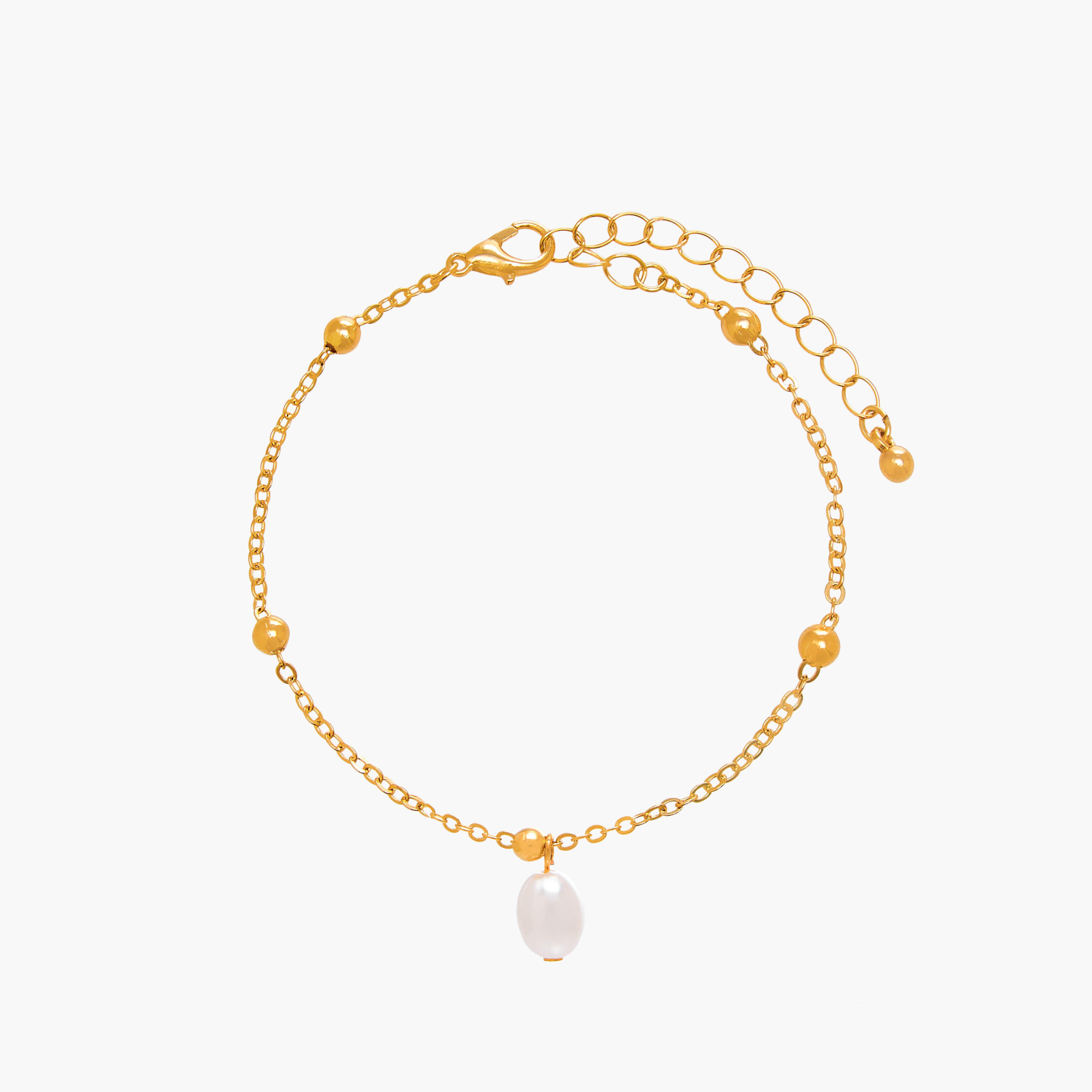 طقم أساور ميتاليك بتصميم سلسلة 3 قطع من فلورا بيلا-women-watchesandjewellery-jewellery-banglesandbracelets-image-14
