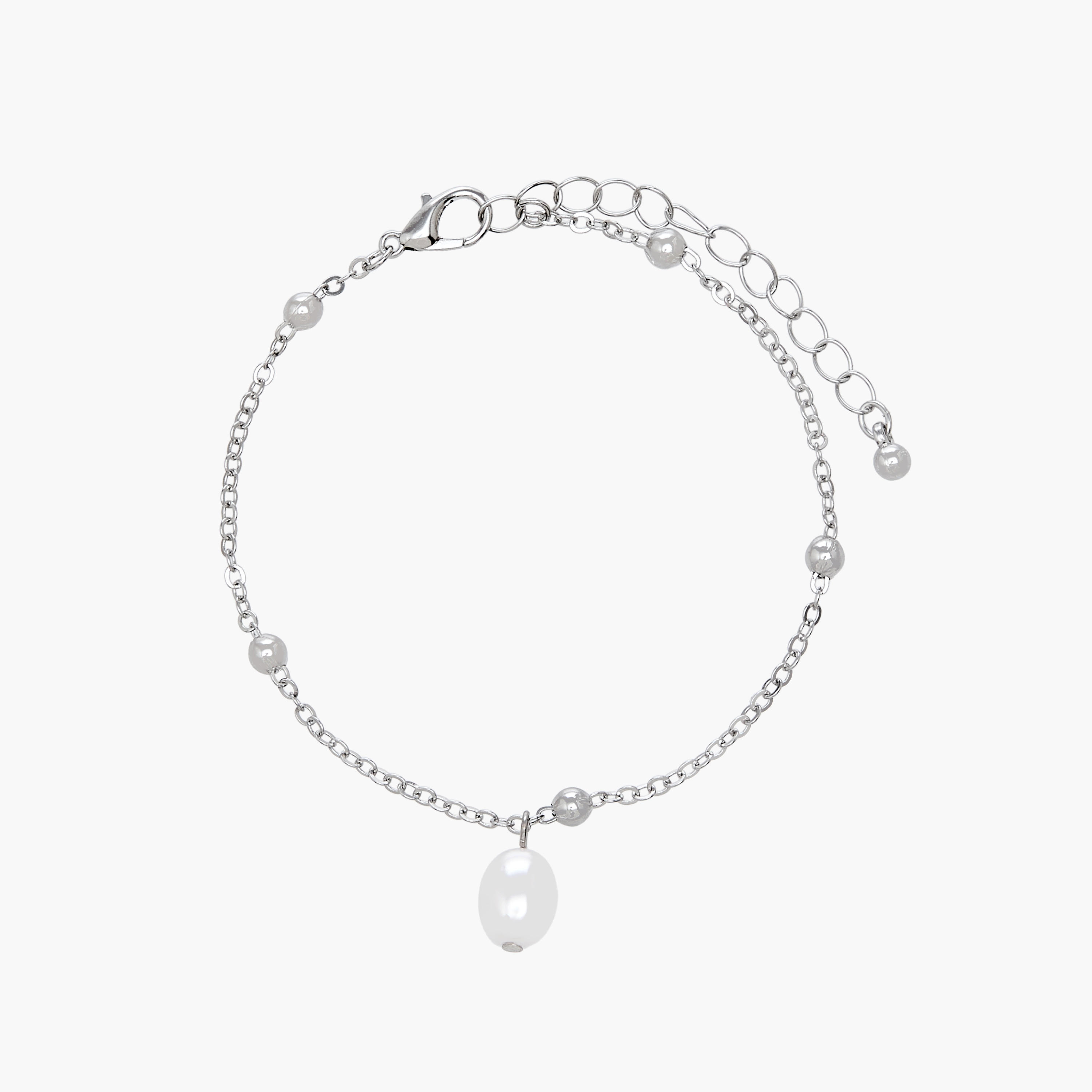 Flora Bella Pack of 3 Metallic Chain Style Bracelet-women-watchesandjewellery-jewellery-banglesandbracelets-image-5