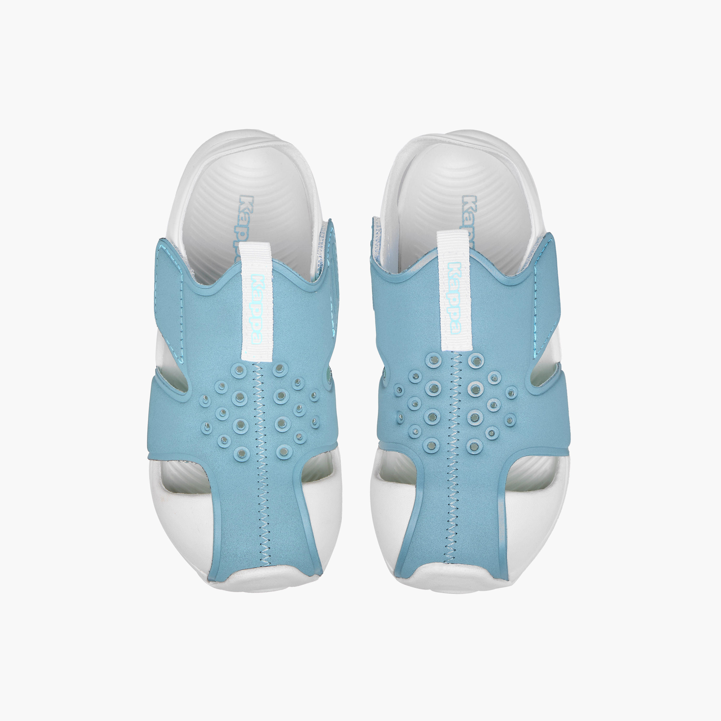 Kappa Boys' Perforated Sandals with Hook and Loop Closure-boys-shoes-sandals-image-1
