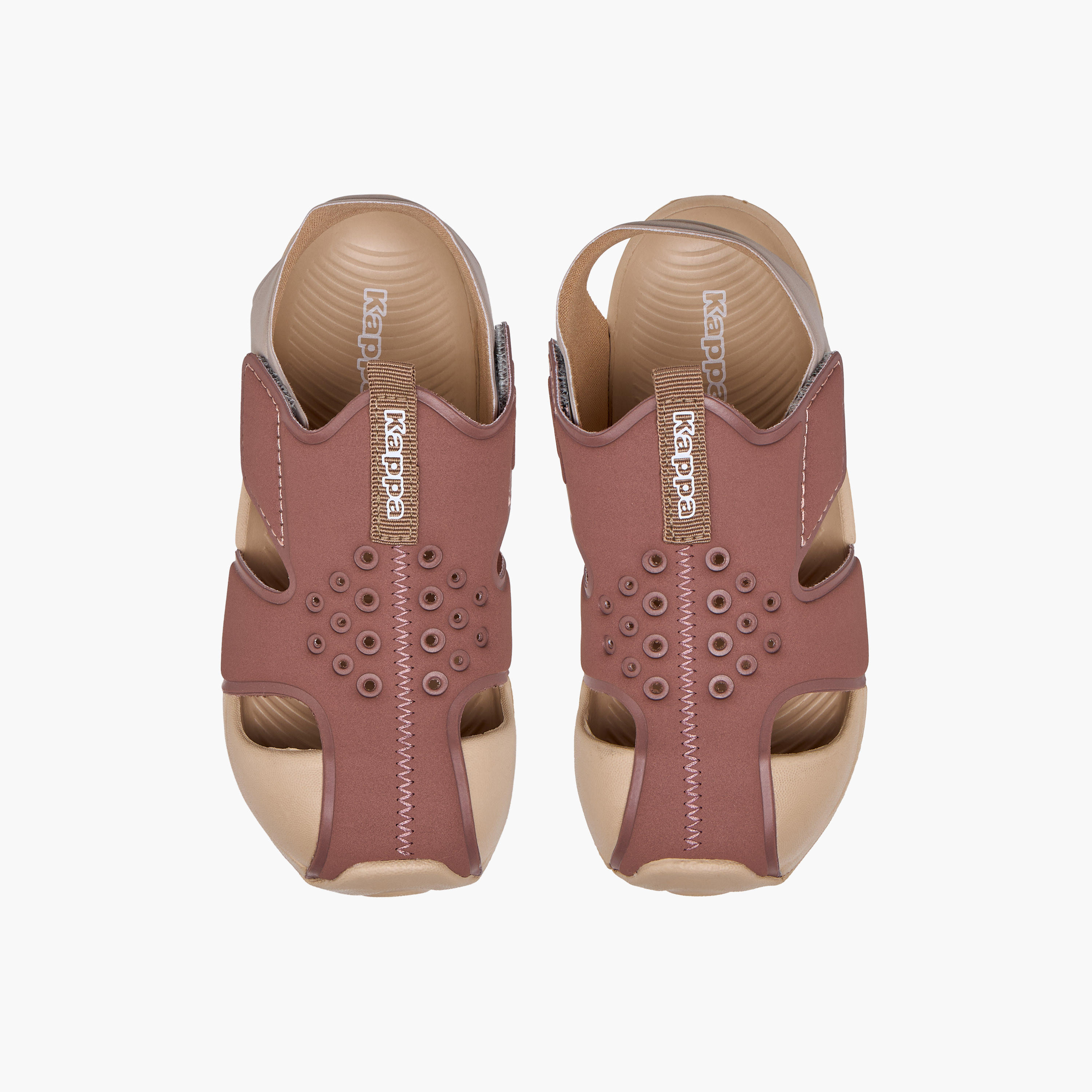 صندل مثقّب بشريط إغلاق لاصق للبنات من كابا-girls-shoes-sandals-image-1