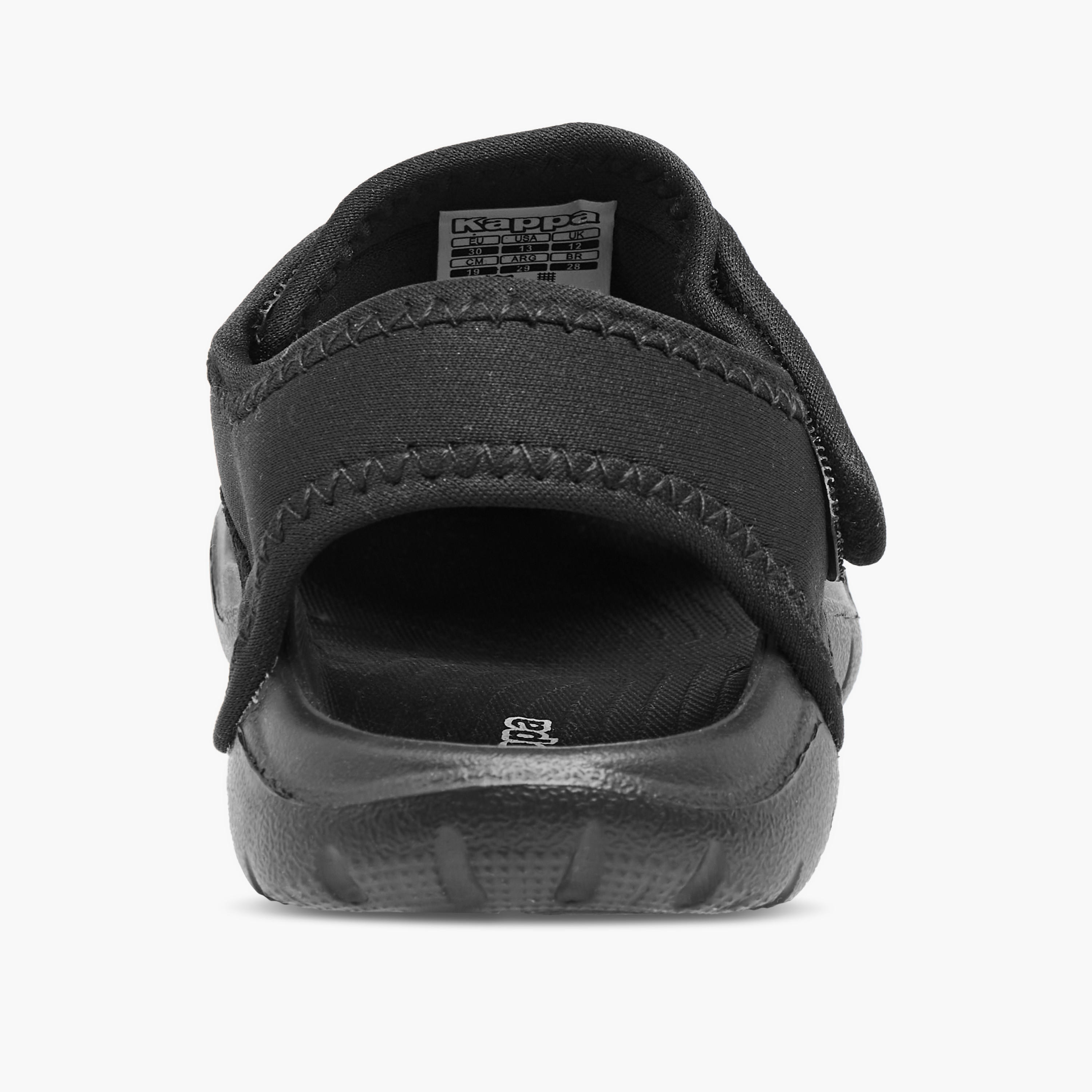 Kappa Boys' Logo Print Sandals with Hook and Loop Closure-boys-shoes-sandals-image-5