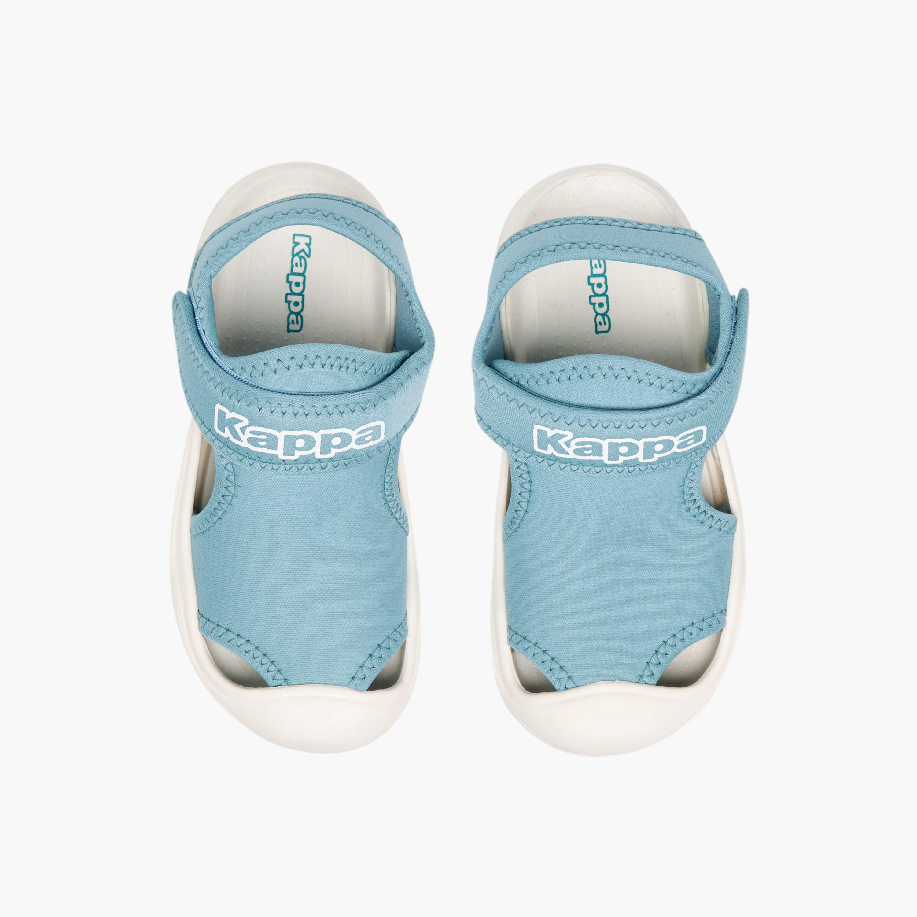 Kappa Girls' Logo Print Sandals with Hook and Loop Closure-girls-shoes-sandals-image-1