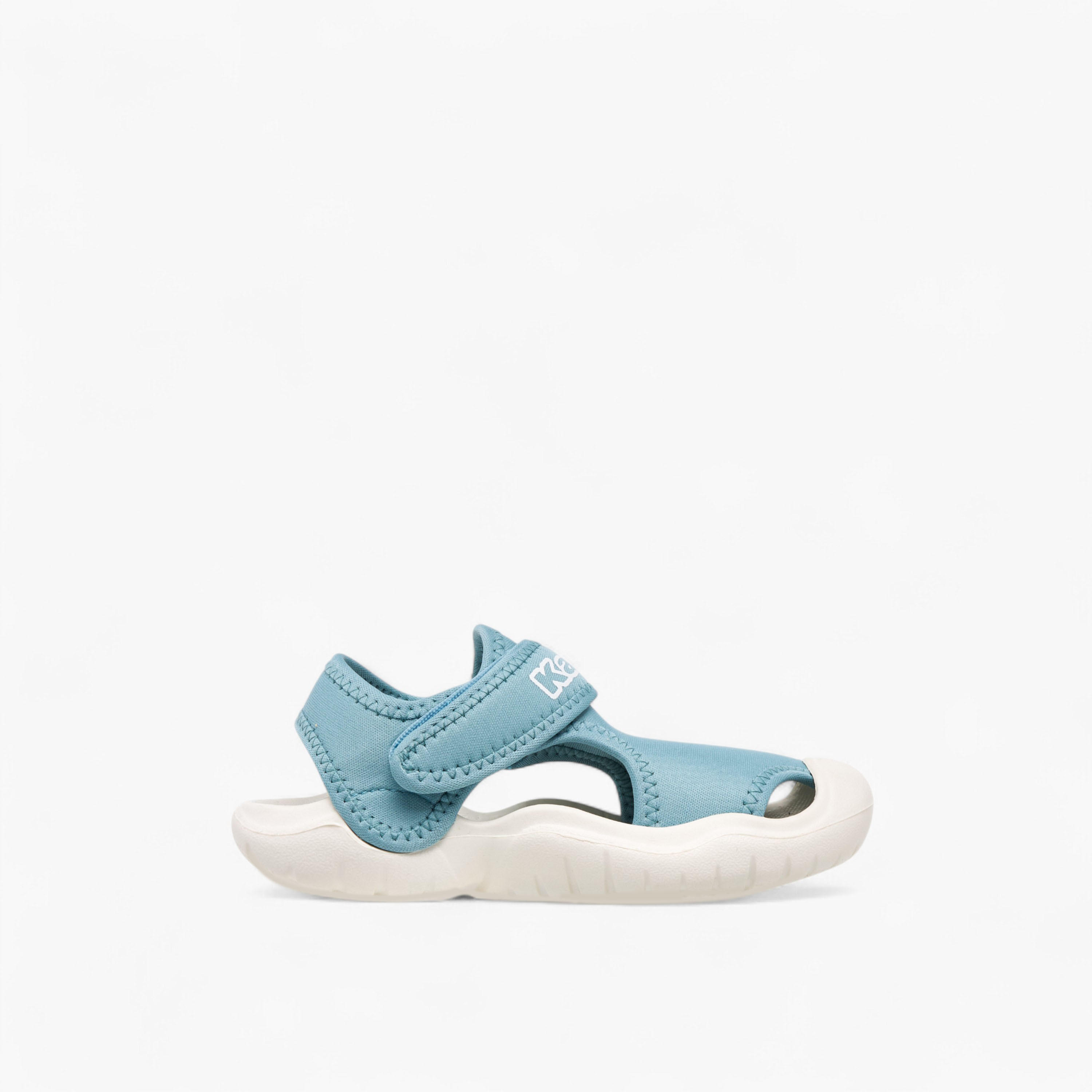 Kappa Girls' Logo Print Sandals with Hook and Loop Closure-girls-shoes-sandals-image-2