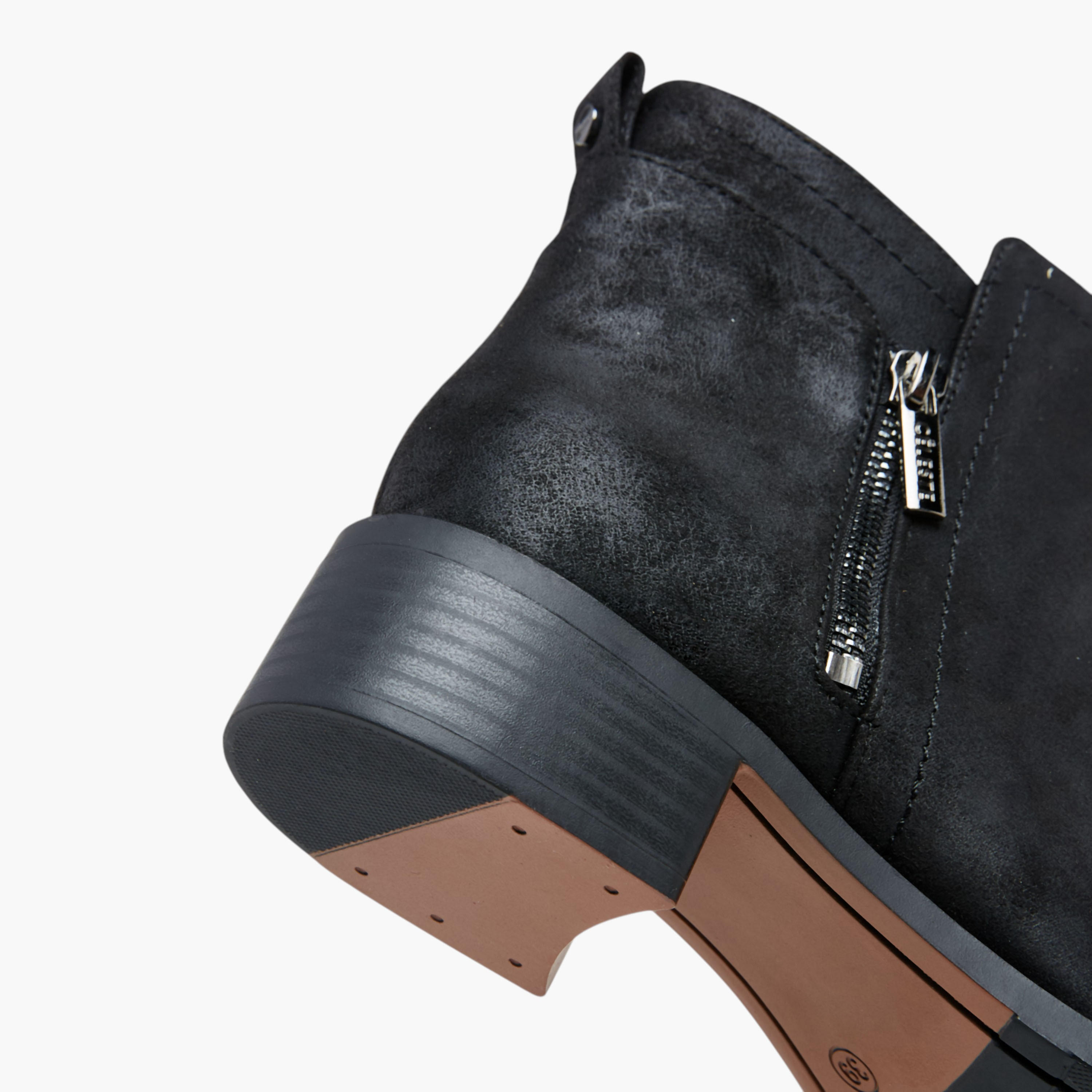 Celeste Women's Solid Ankle Boots with Zip Closure-women-shoes-boots-image-5