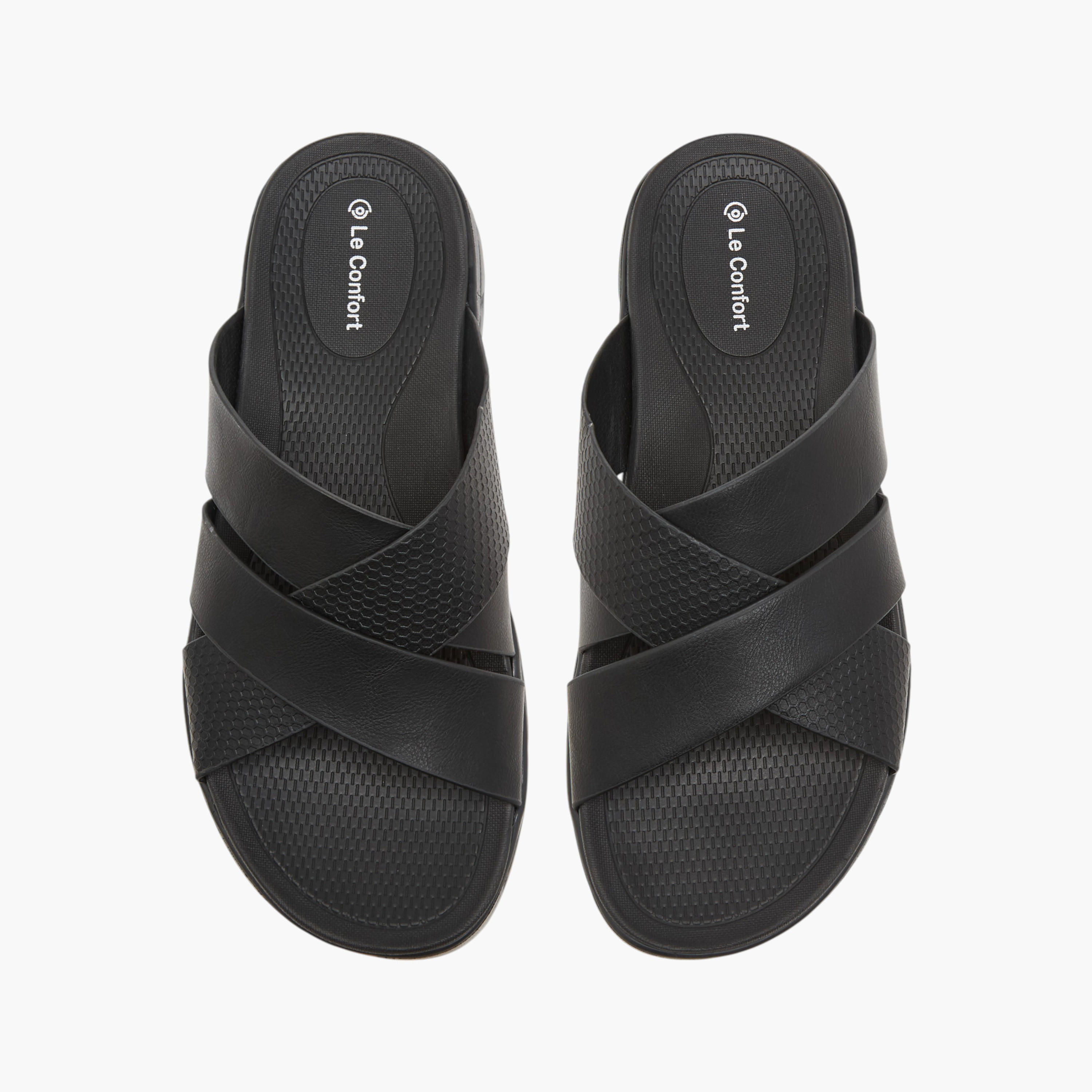 صندل سهل الارتداء بأحزمة متقاطعة من لو كونفورت-men-shoes-sandals-image-7