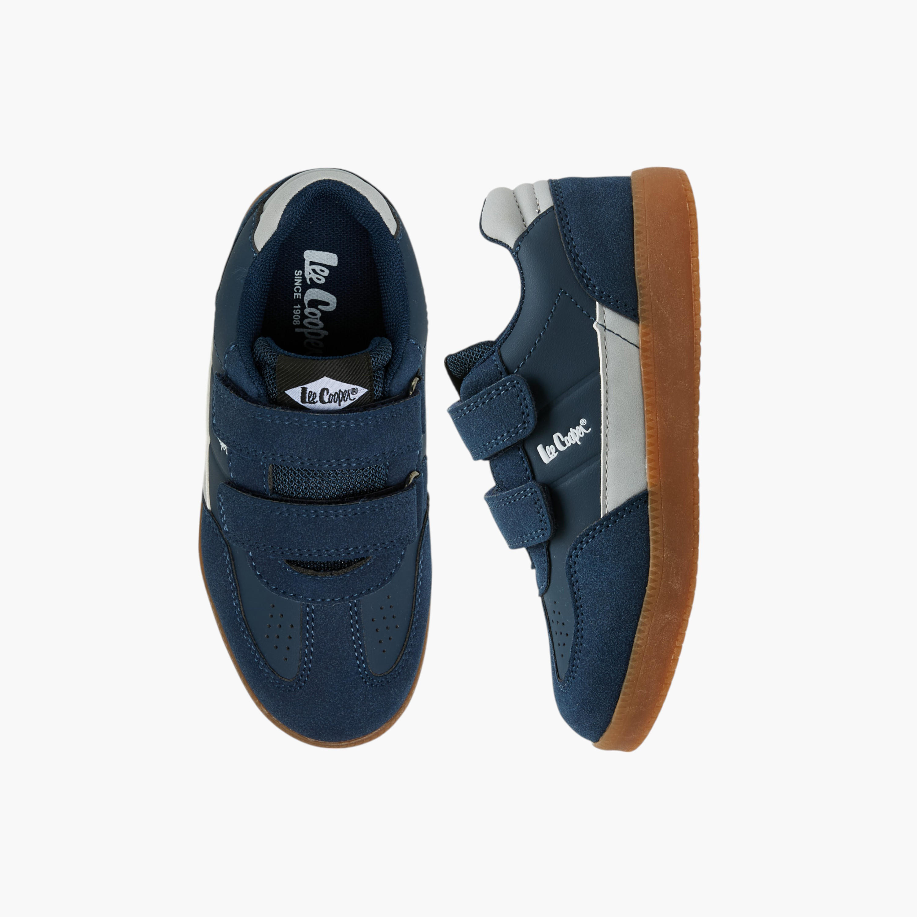 حذاء سنيكرز بألواح وشريط إغلاق لاصق للأولاد من لي كوبر-boys-shoes-schoolshoes-image-1
