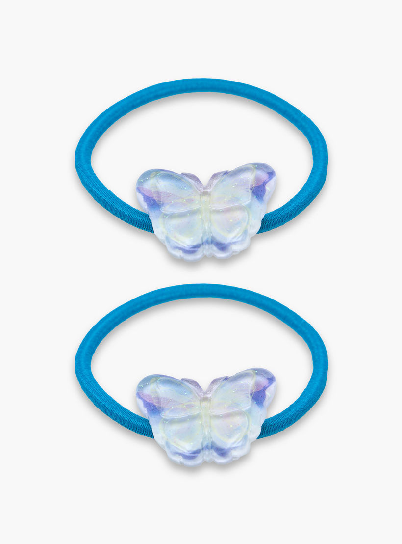 Flora Bella Applique Detail Hair Tie - Set of 6-girls-accessories-hairaccessories-image-4