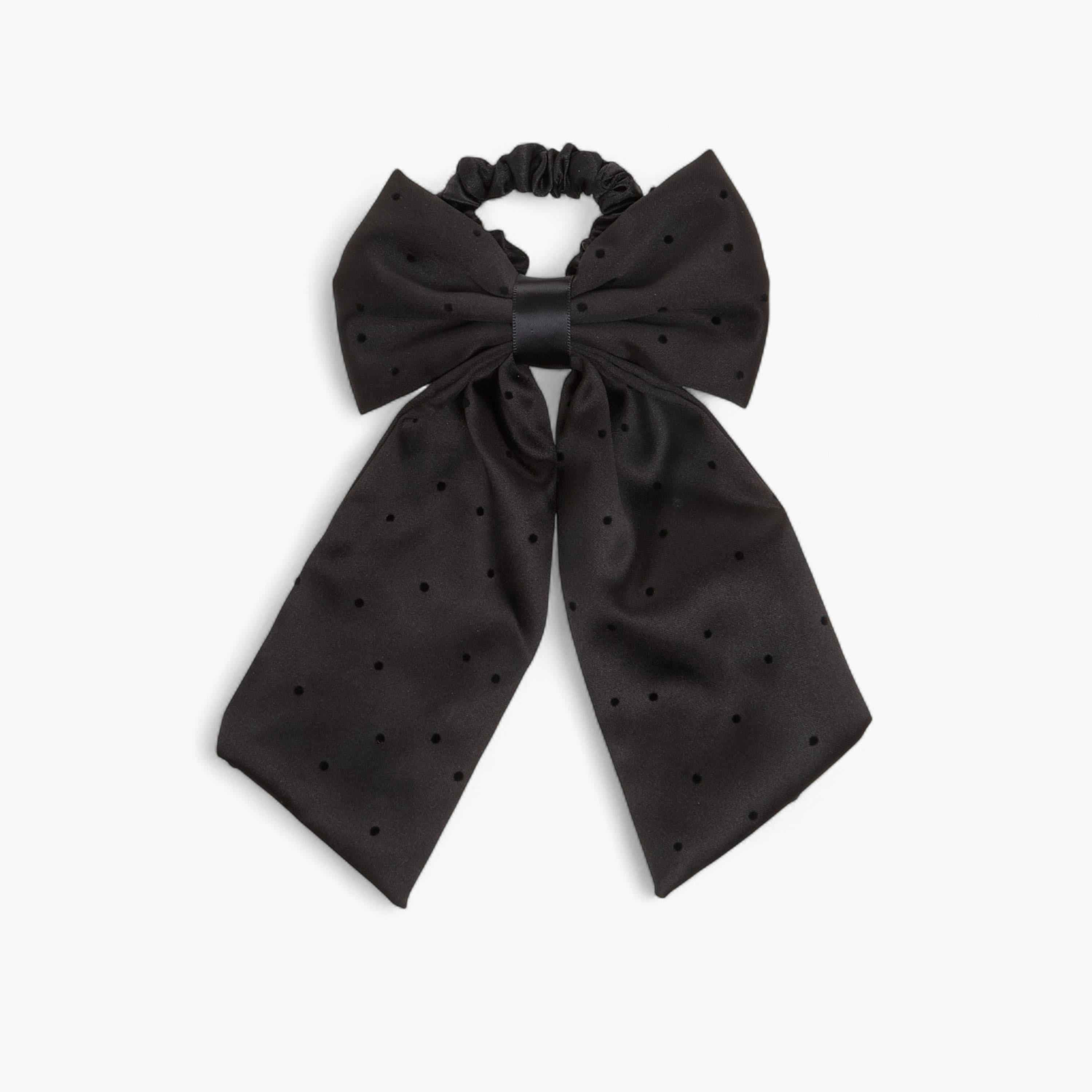 Flora Bella Bow Accent Hair Scrunchie-girls-accessories-hairaccessories-image-1