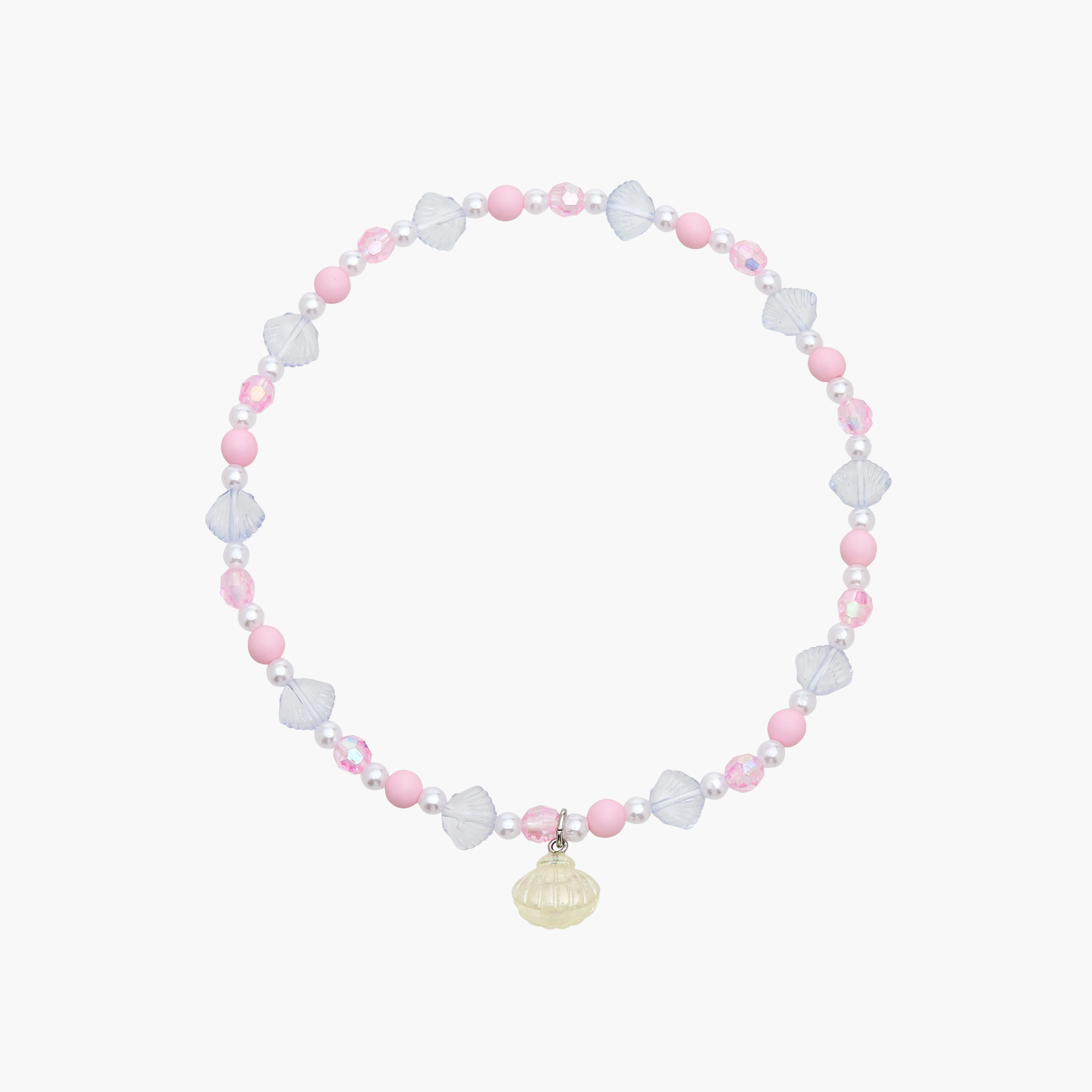 Flora Bella Seashell Embellished Necklace and Earrings Set-girls-accessories-jewellery-image-2