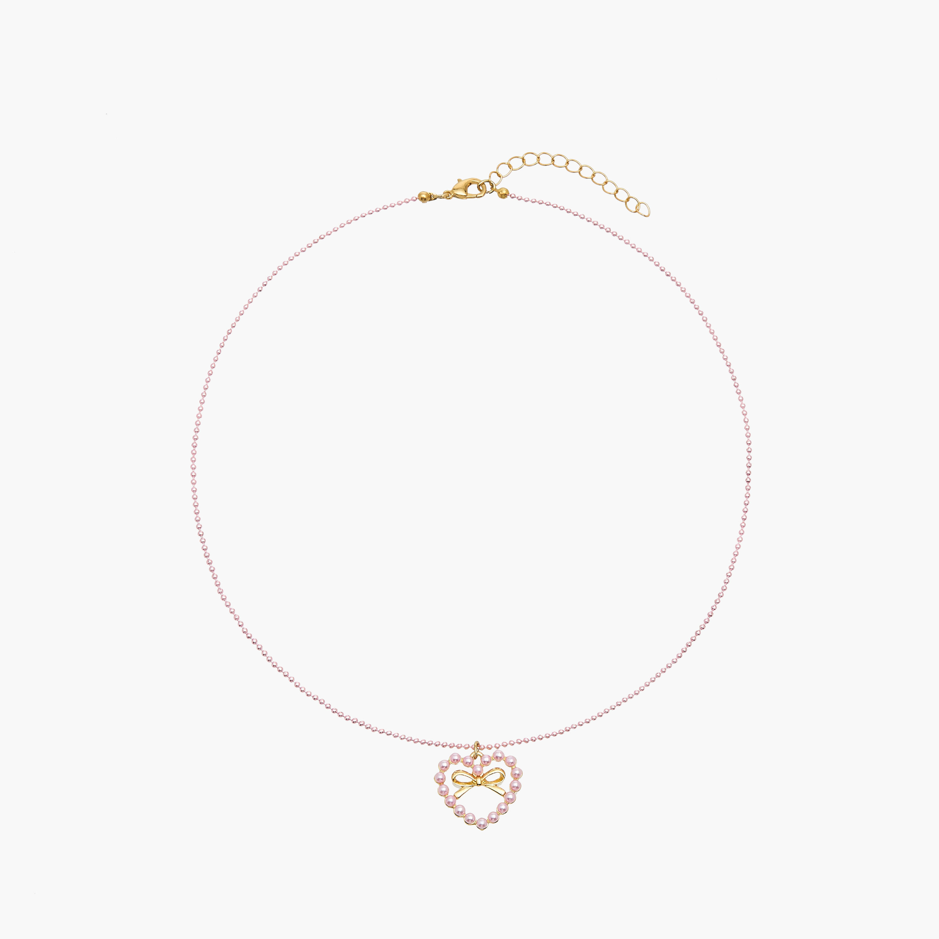 Flora Bella Beaded Heart Pendant Necklace - Set of 2-girls-accessories-jewellery-image-2