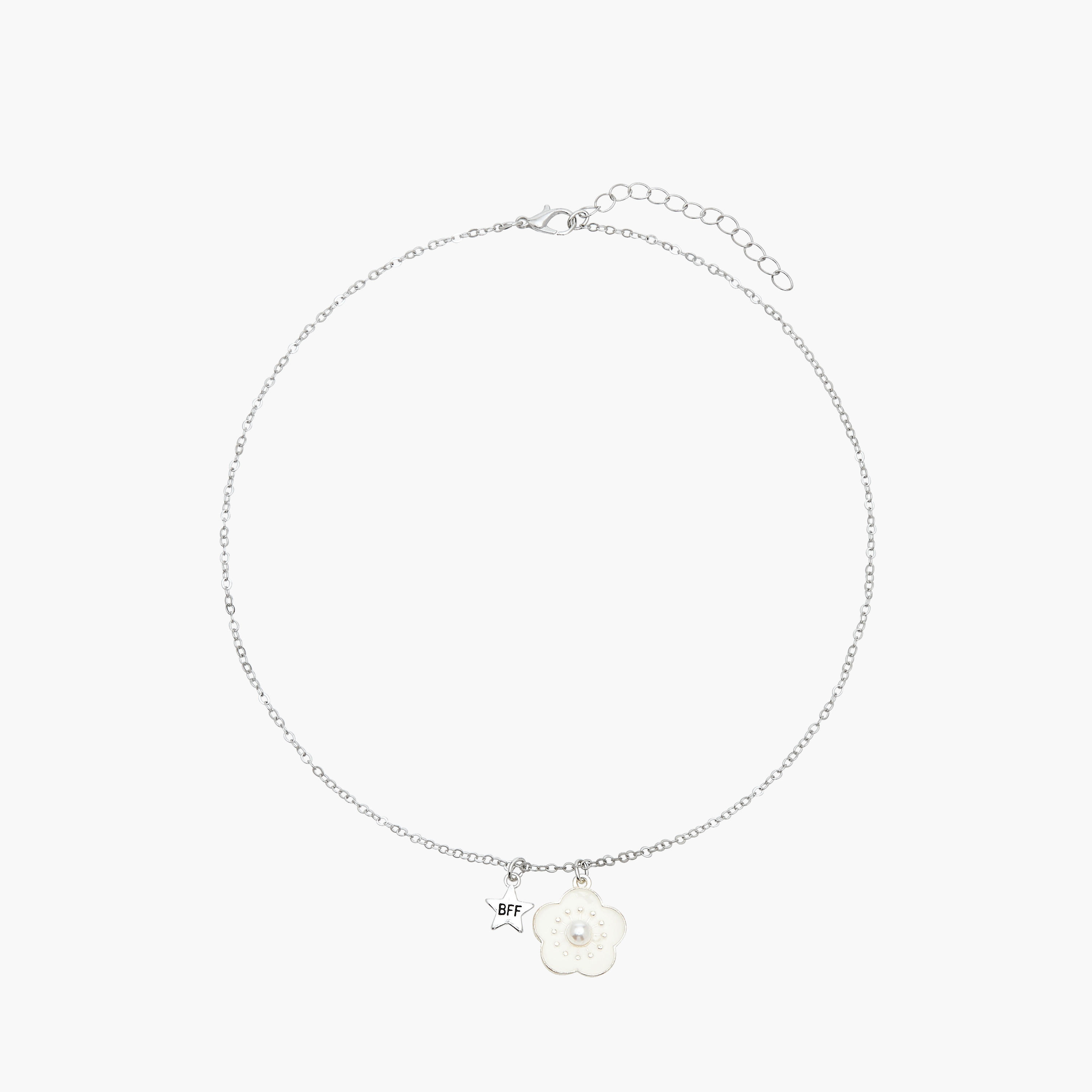 Flora Bella Floral Pendant BFF Necklace - Set of 2-girls-accessories-jewellery-image-2