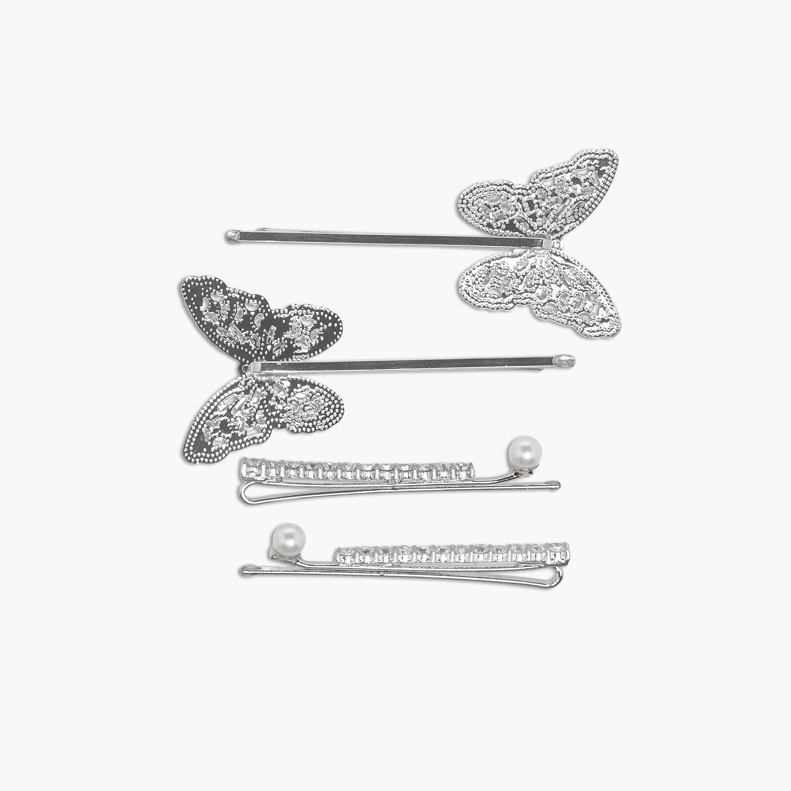 Pack of 4 Flora Bella Hairpin with Embellished Detail-girls-accessories-hairaccessories-image-3