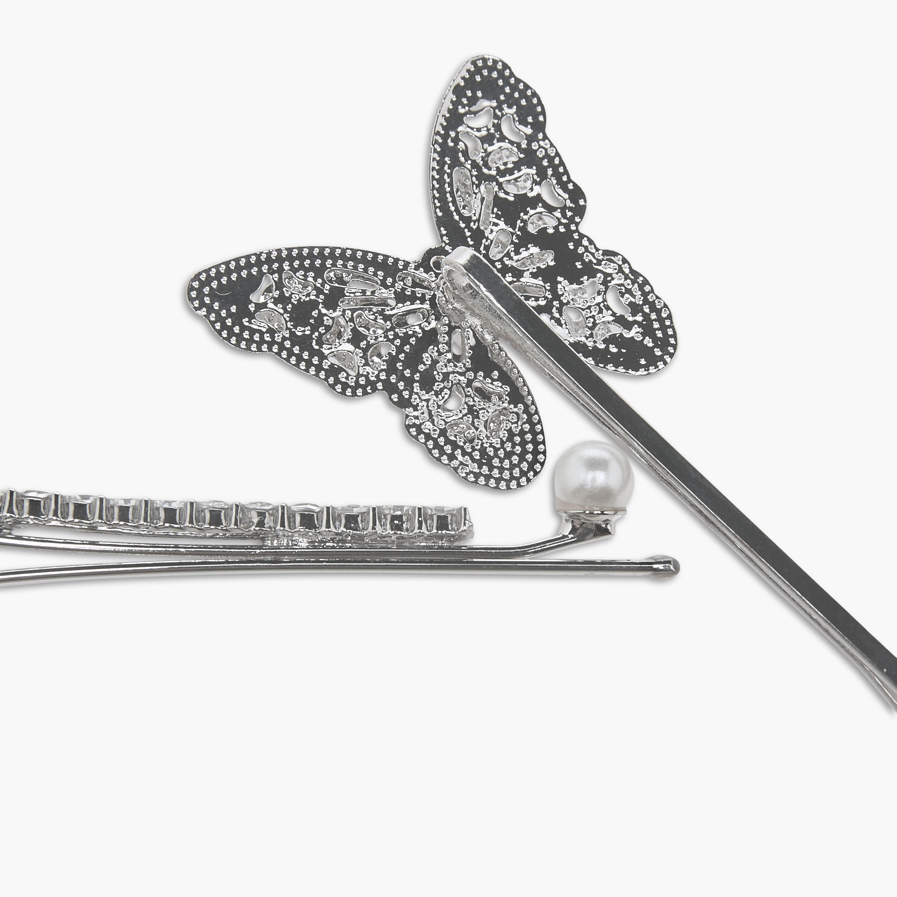 Pack of 4 Flora Bella Hairpin with Embellished Detail-girls-accessories-hairaccessories-image-4