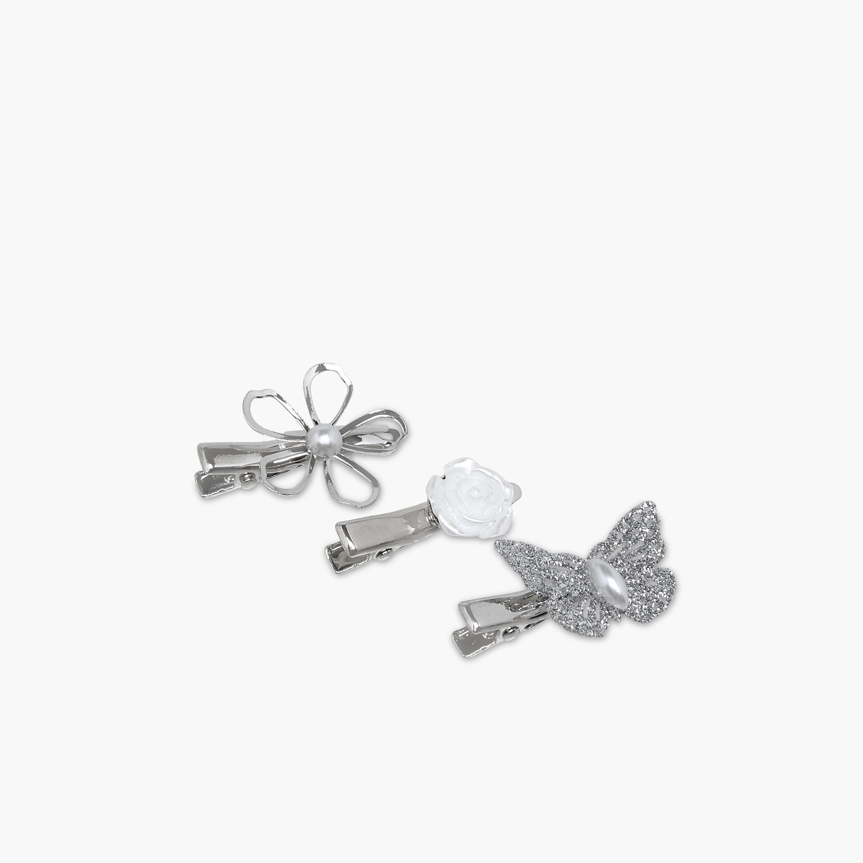 Pack of 4 Flora Bella Hairband and Hair Clip with Embellished Detail-girls-accessories-hairaccessories-image-5