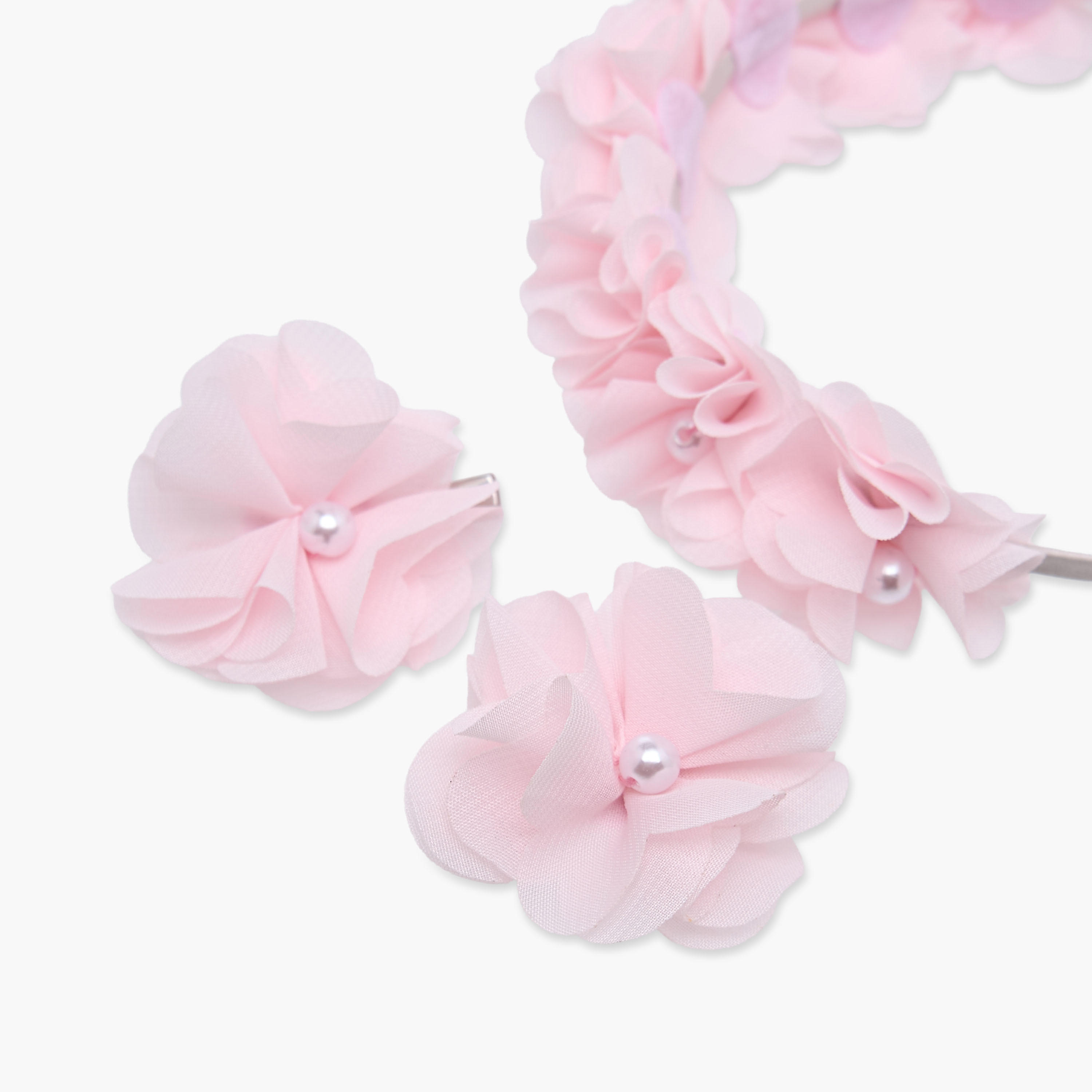 Set of 3 Flora Bella Hairband with Hair Clip-girls-accessories-hairaccessories-image-6
