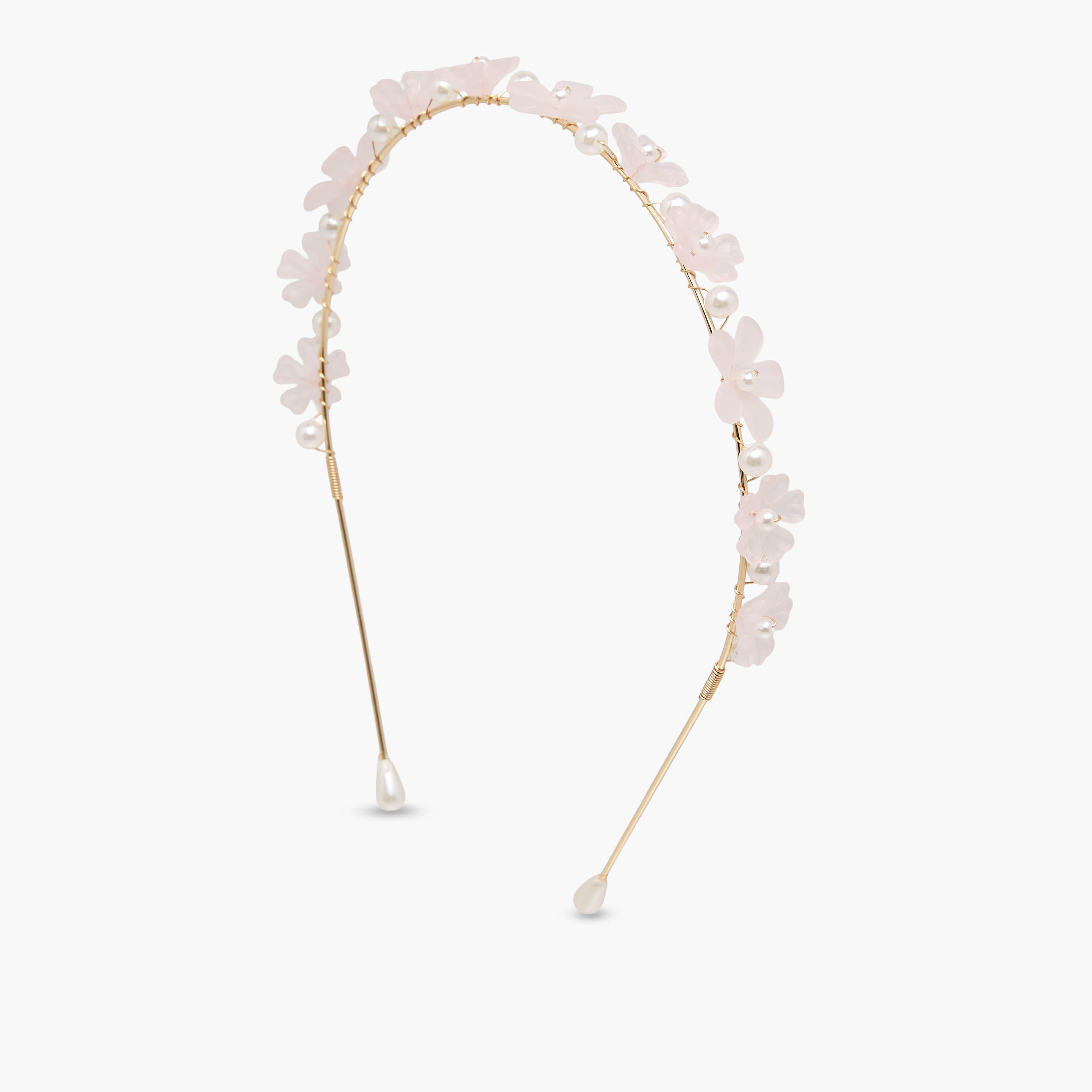 Pack of 3 Flora Bella Hairband and Hair Clip with Floral Embellishment-girls-accessories-hairaccessories-image-3