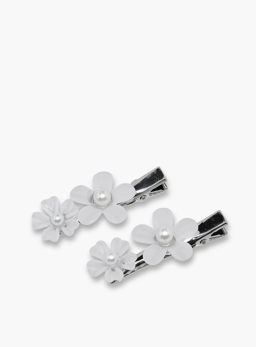 Pack of 3 Flora Bella Hairband and Hair Clip with Floral Embellishment-girls-accessories-hairaccessories-image-5