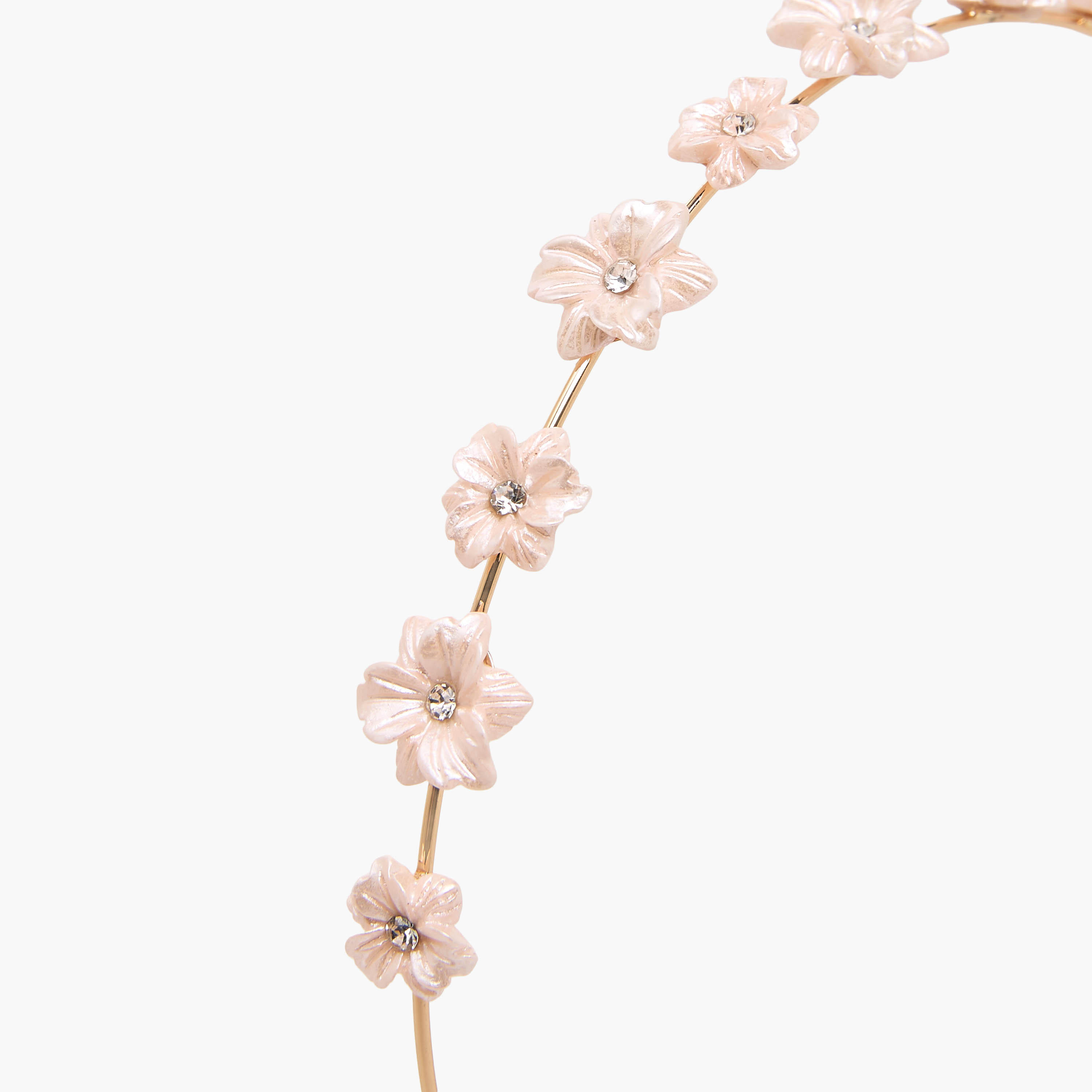Pack of 3 Flora Bella Hairband and Hair Clip with Floral Embellishment-girls-accessories-hairaccessories-image-4