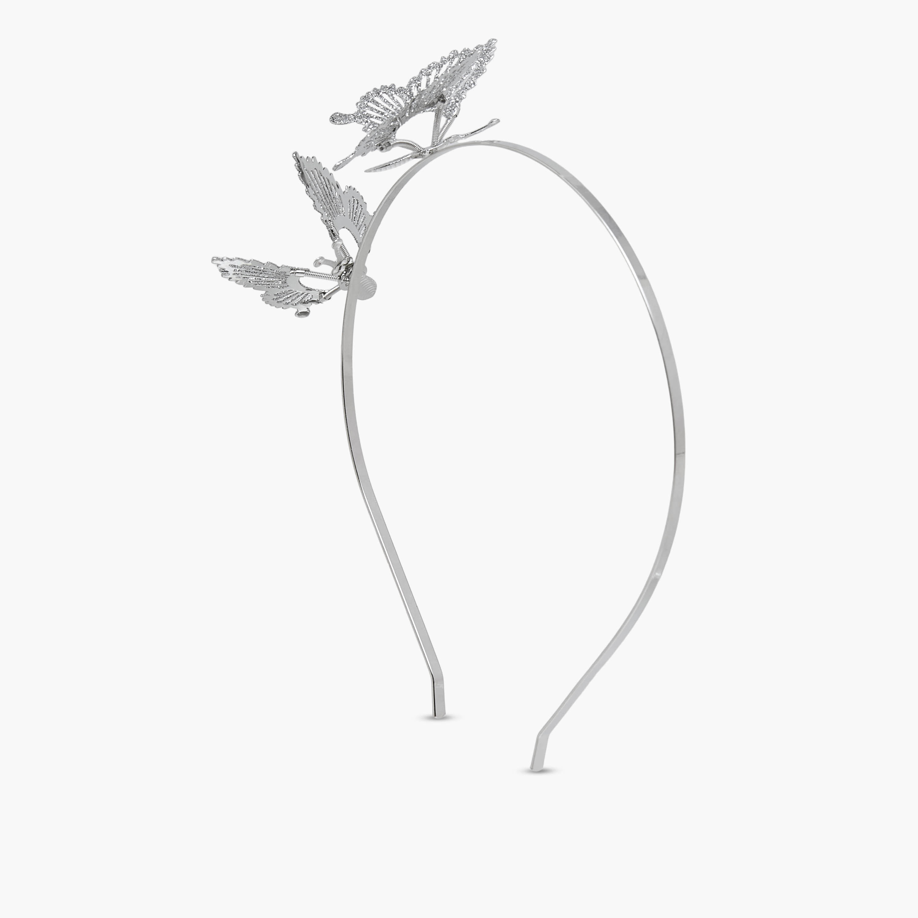 Pack of 3 Flora Bella Hairband and Hair Clip with Butterfly Embellishment-girls-accessories-hairaccessories-image-3