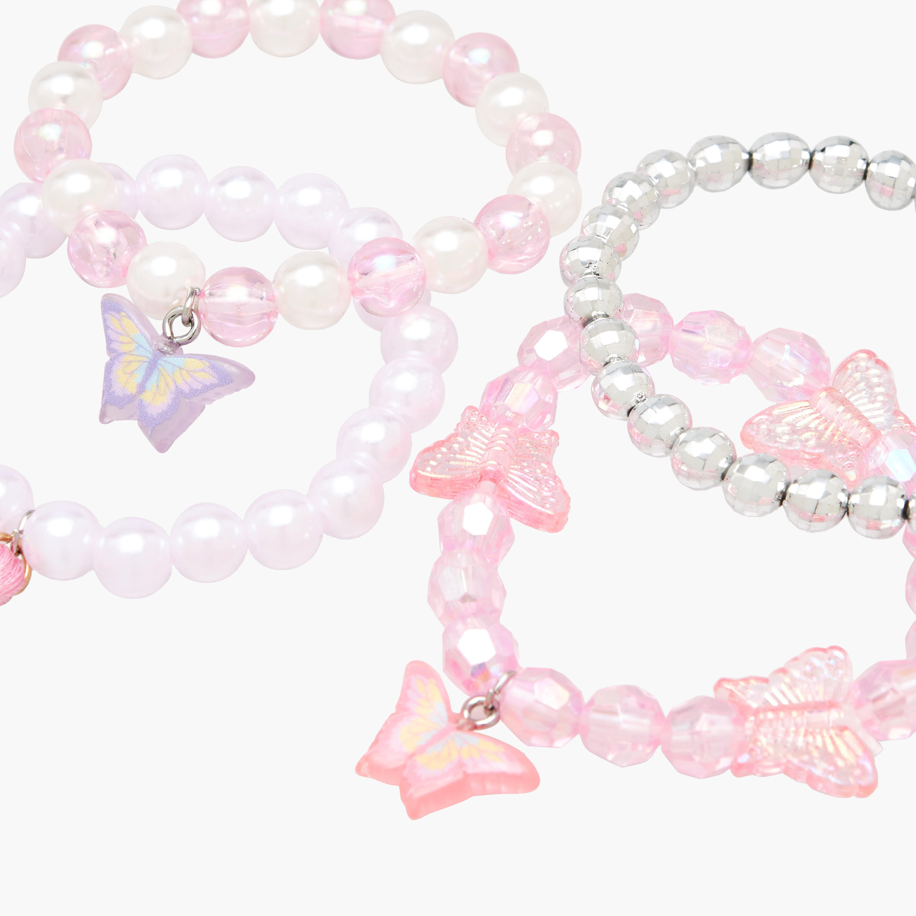 أساور مزينة من فلورا بيلا - طقم 4 قطع-girls-accessories-jewellery-image-10