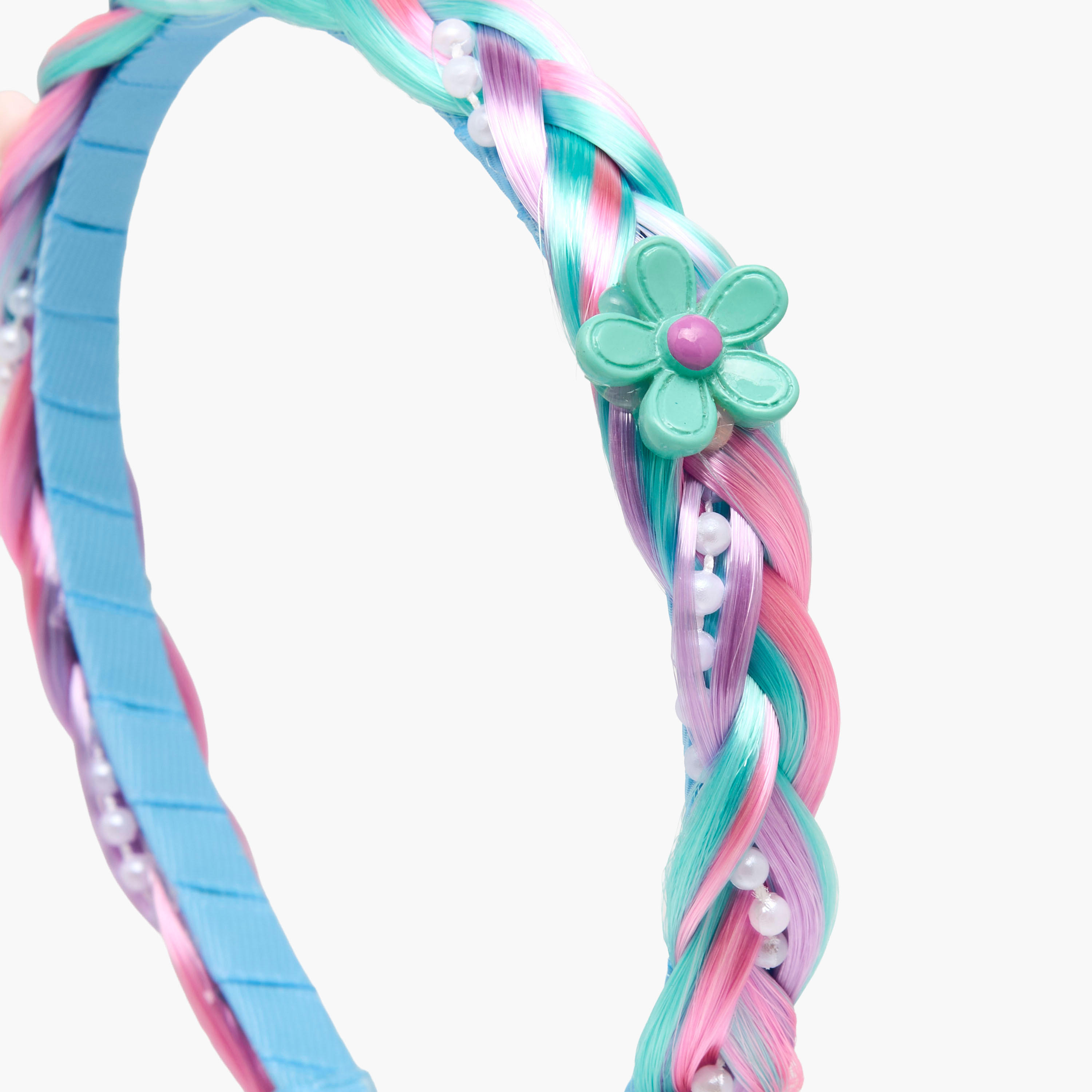 ربطة شعر بوصلة مضفّرة من فلورا بيلا-girls-accessories-hairaccessories-image-3
