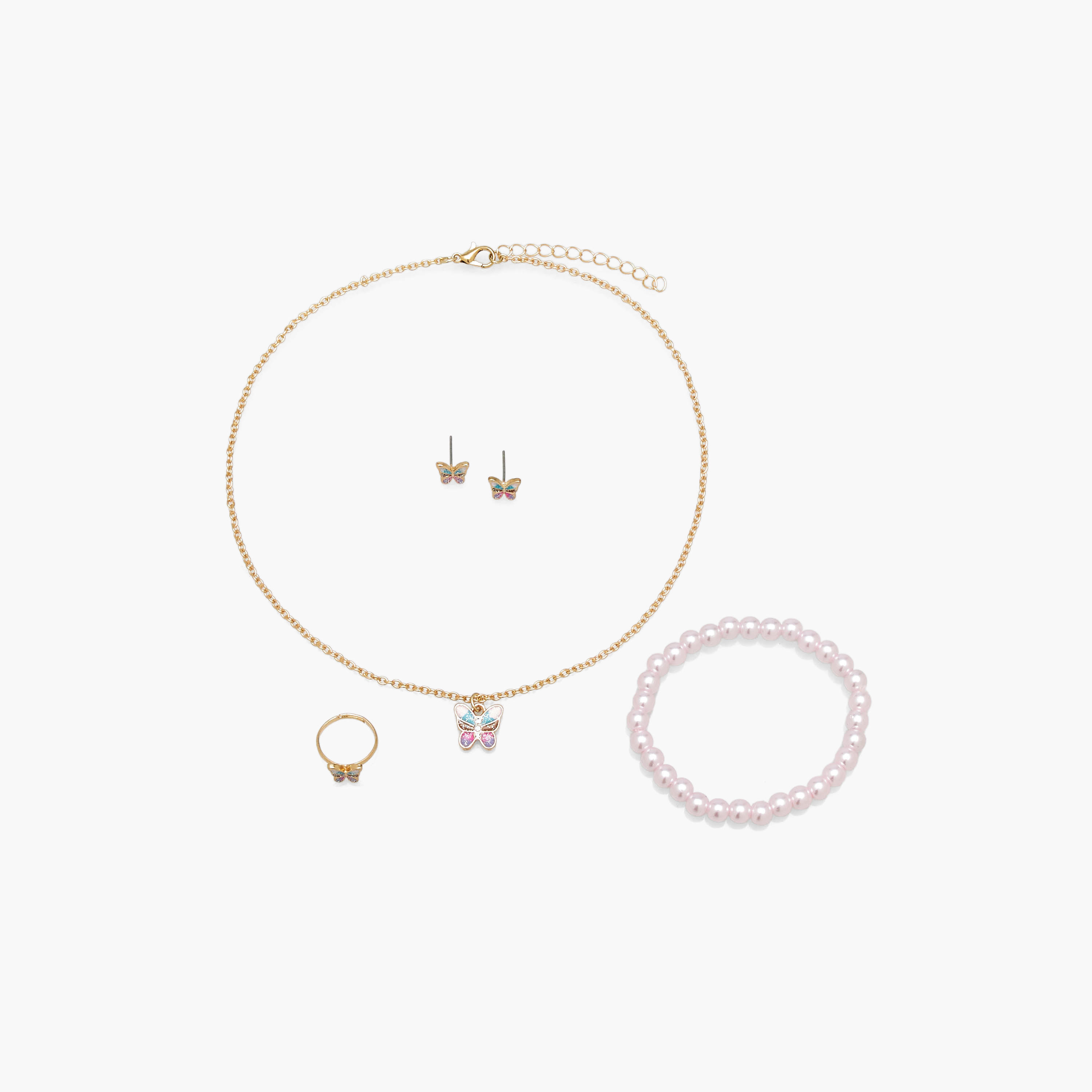 Flora Bella Jewellery Set with Butterfly Accent-girls-accessories-jewellery-image-1