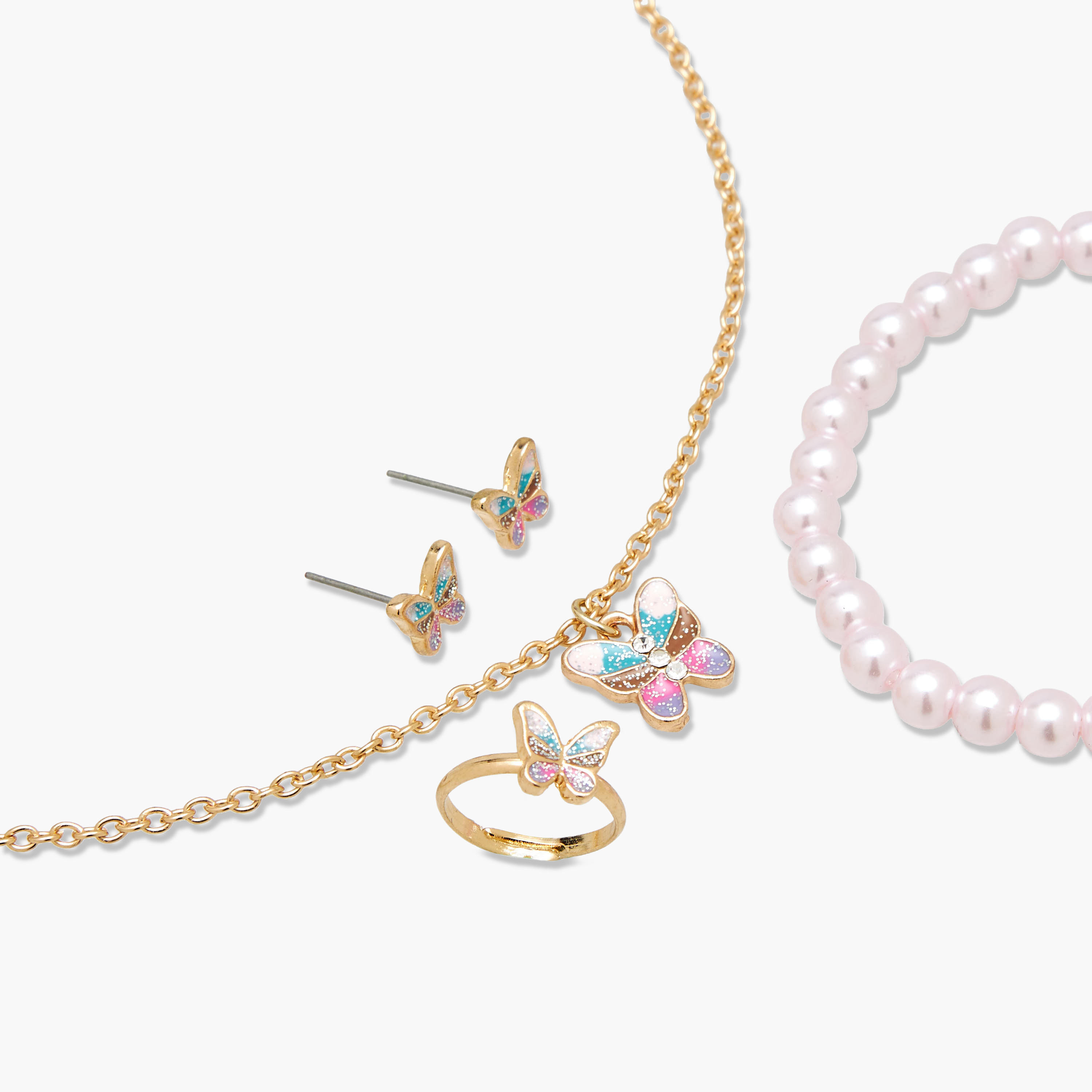 Flora Bella Jewellery Set with Butterfly Accent-girls-accessories-jewellery-image-4