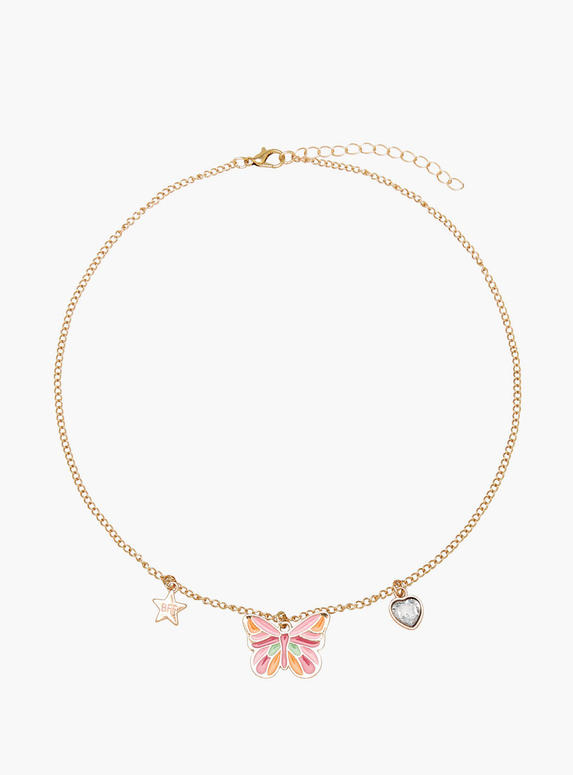 Flora Bella Necklace with Lobster Clasp Closure - Set of 2-girls-accessories-jewellery-image-2