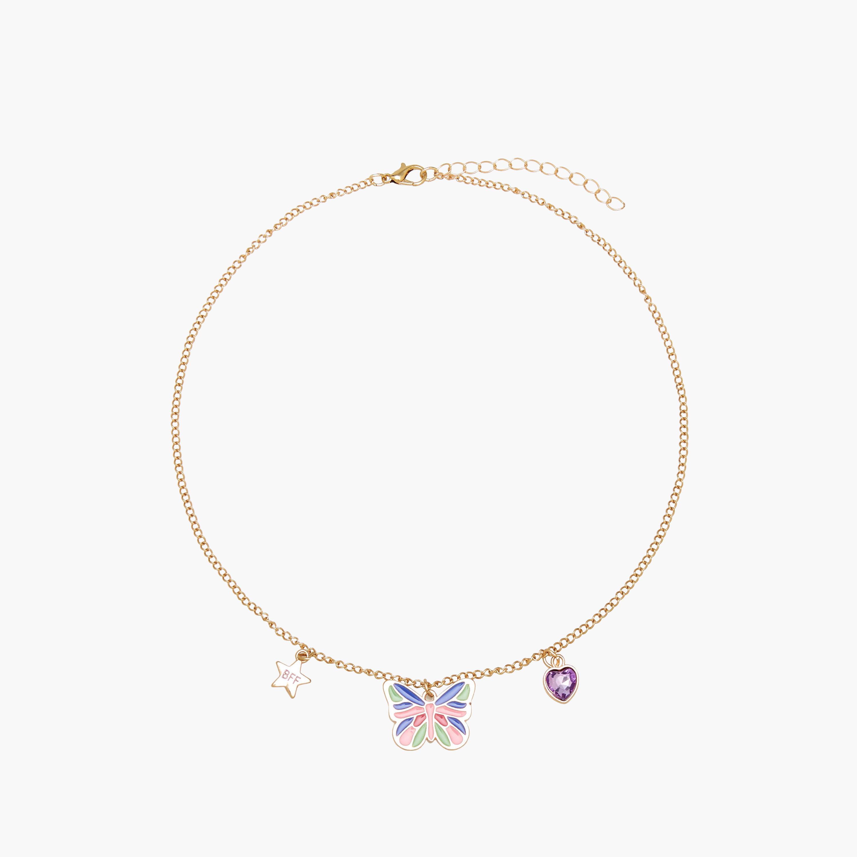 Flora Bella Necklace with Lobster Clasp Closure - Set of 2-girls-accessories-jewellery-image-3