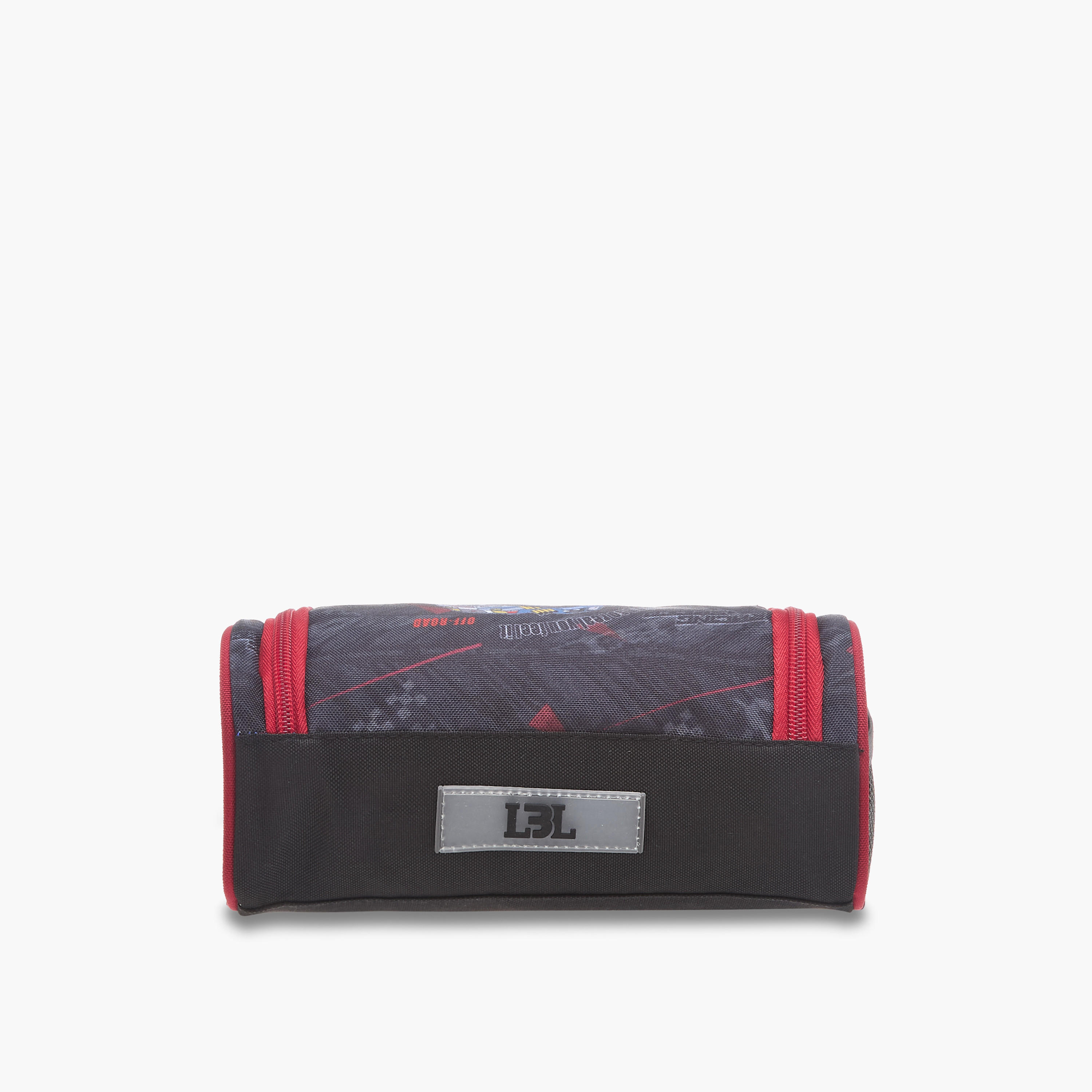 LBL by Shoexpress Graphic Print Pencil Pouch with Zip Closure-school-stationery-pencilcases-image-3