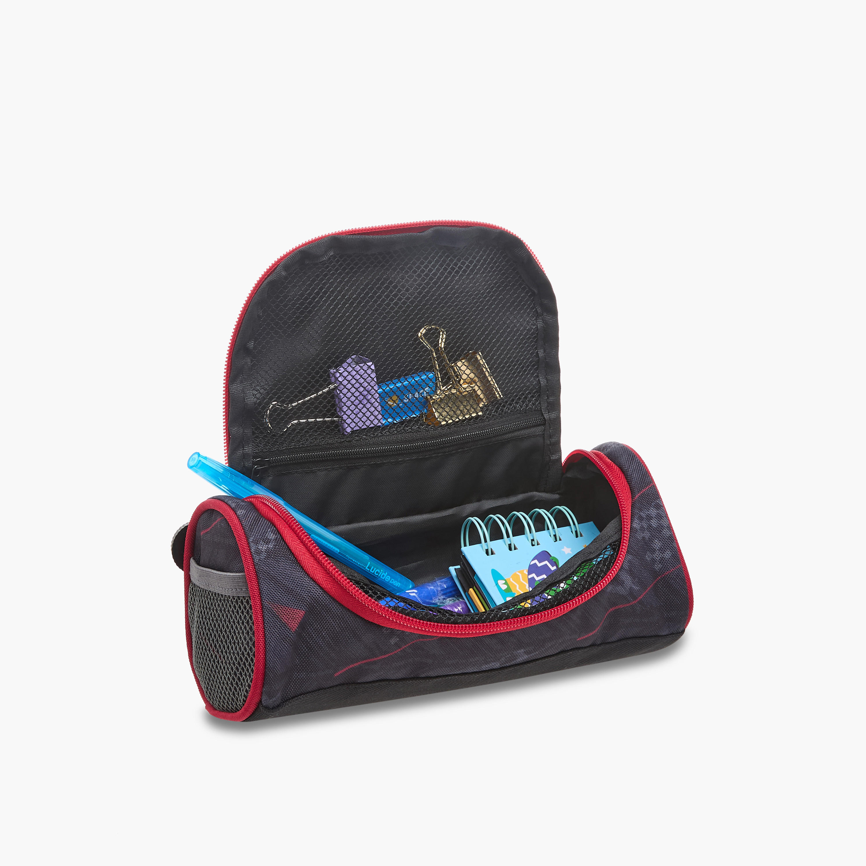 LBL by Shoexpress Graphic Print Pencil Pouch with Zip Closure-school-stationery-pencilcases-image-5