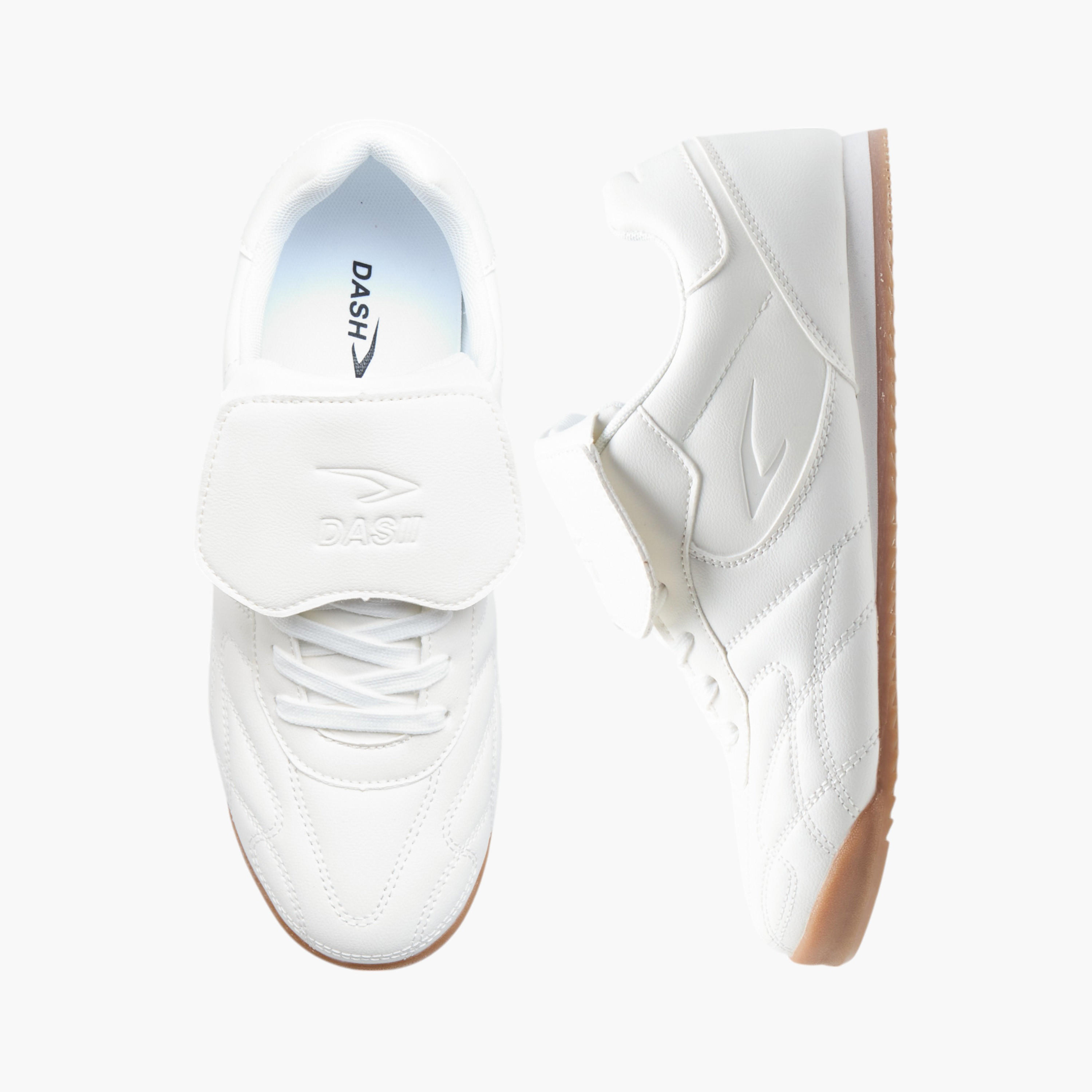 حذاء سنيكرز برباط إغلاق وتفاصيل طية من داش-men-shoes-sneakers-image-1