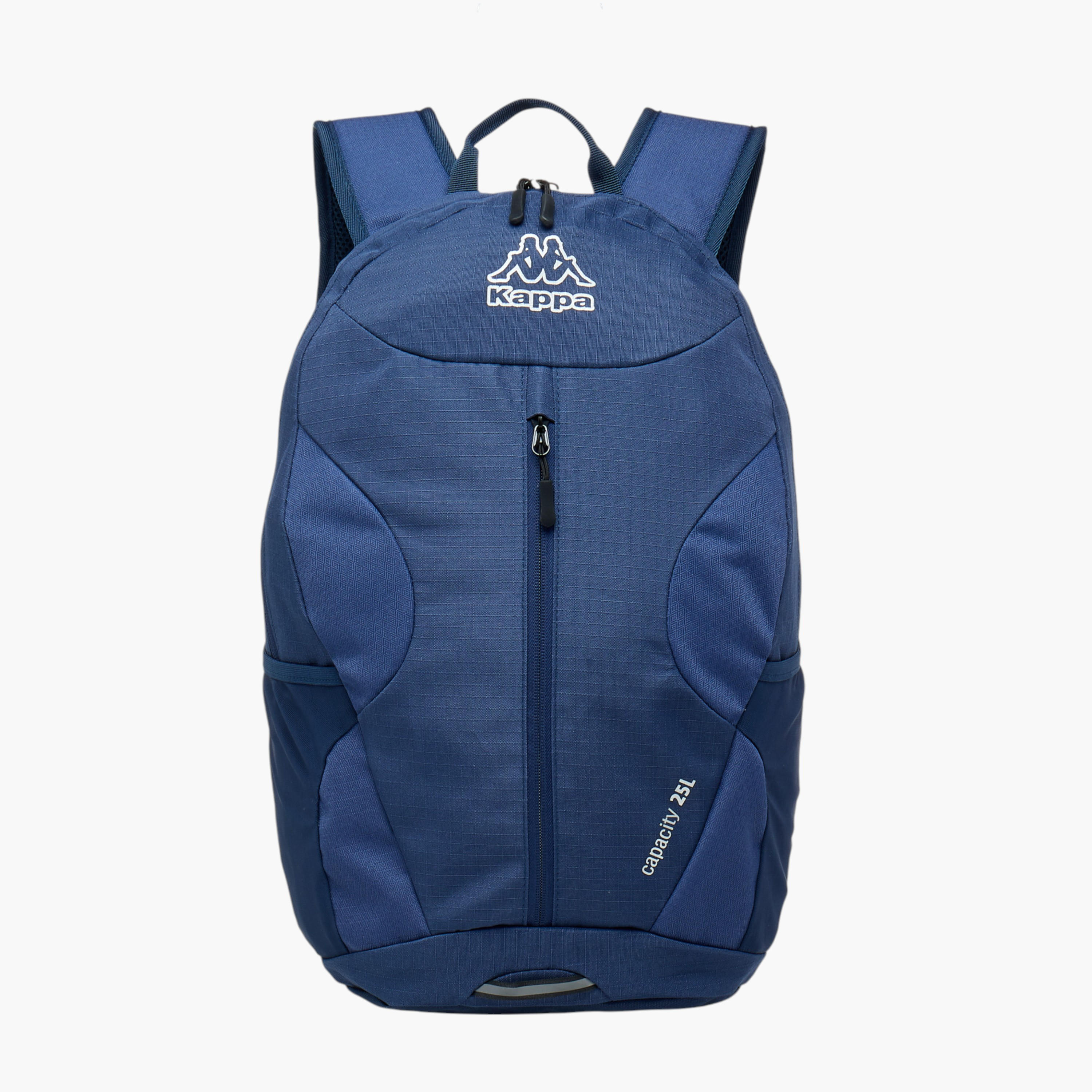 شنطة ظهر بأحزمة قابلة للتعديل وسحاب إغلاق وطبعات الشعار من كابا - 16x27x46 سم-men-bags-image-1