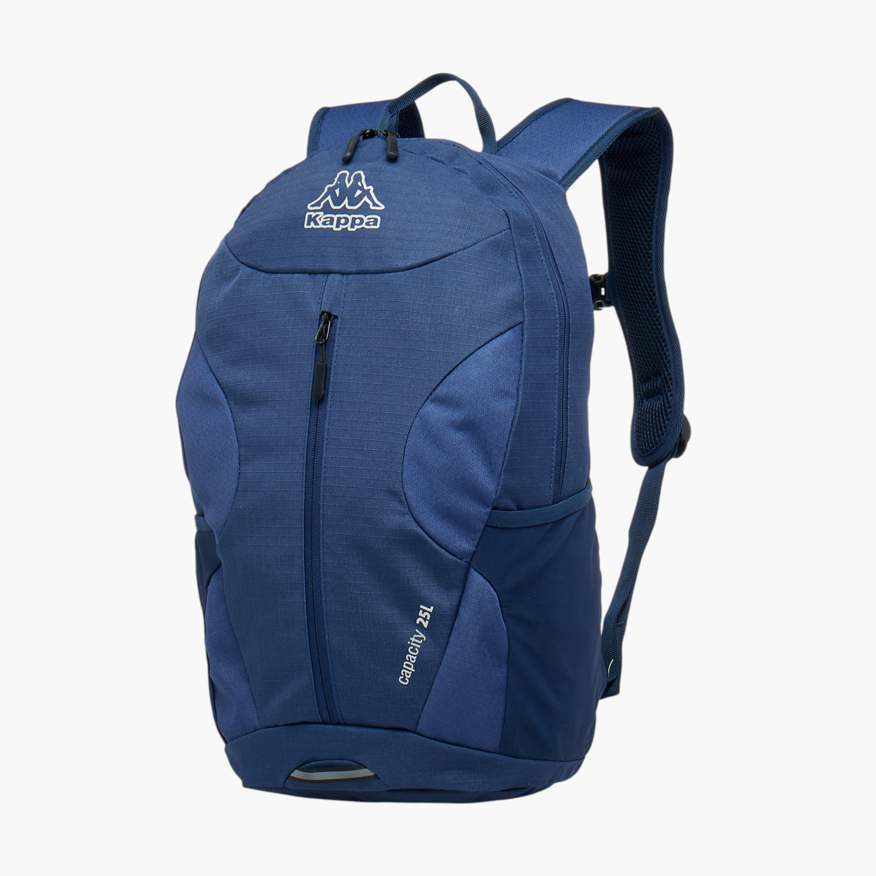 شنطة ظهر بأحزمة قابلة للتعديل وسحاب إغلاق وطبعات الشعار من كابا - 16x27x46 سم-men-bags-image-2