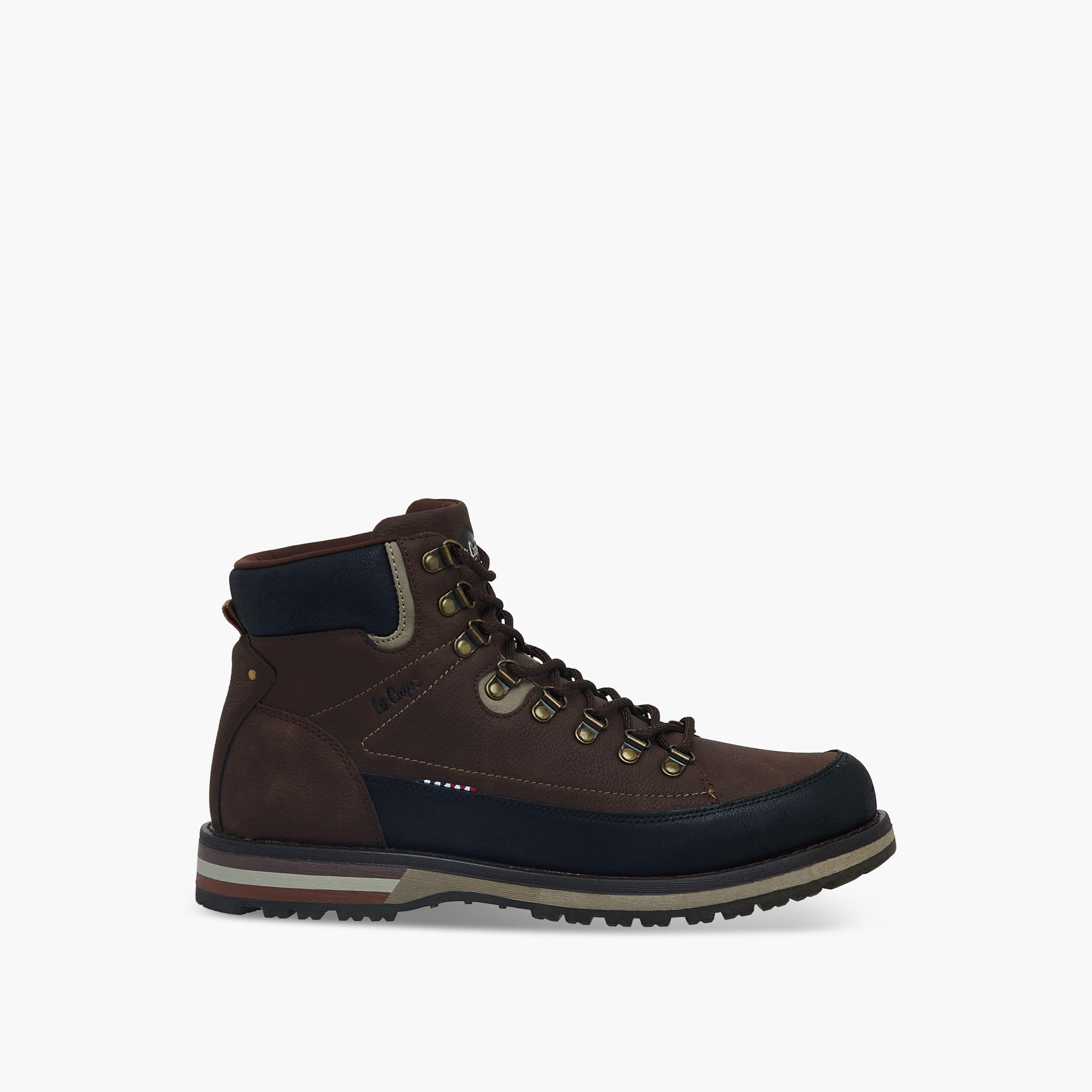 بوت طول الكاحل برباط إغلاق للرجال من لي كوبر-men-shoes-boots-image-3