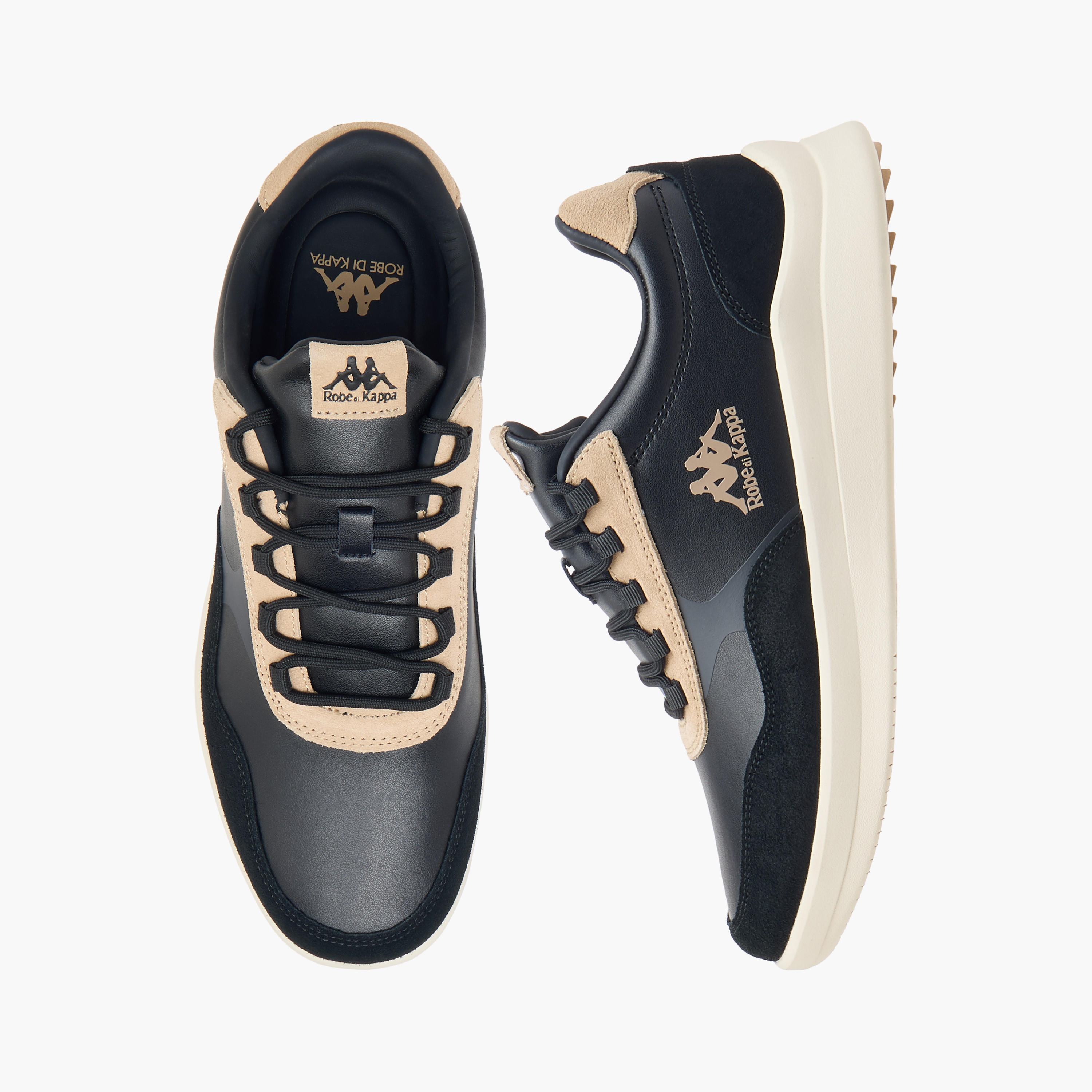 Kappa Men's Panelled Robe Di Kappa Sneakers with Lace-Up Closure-men-shoes-sneakers-image-1