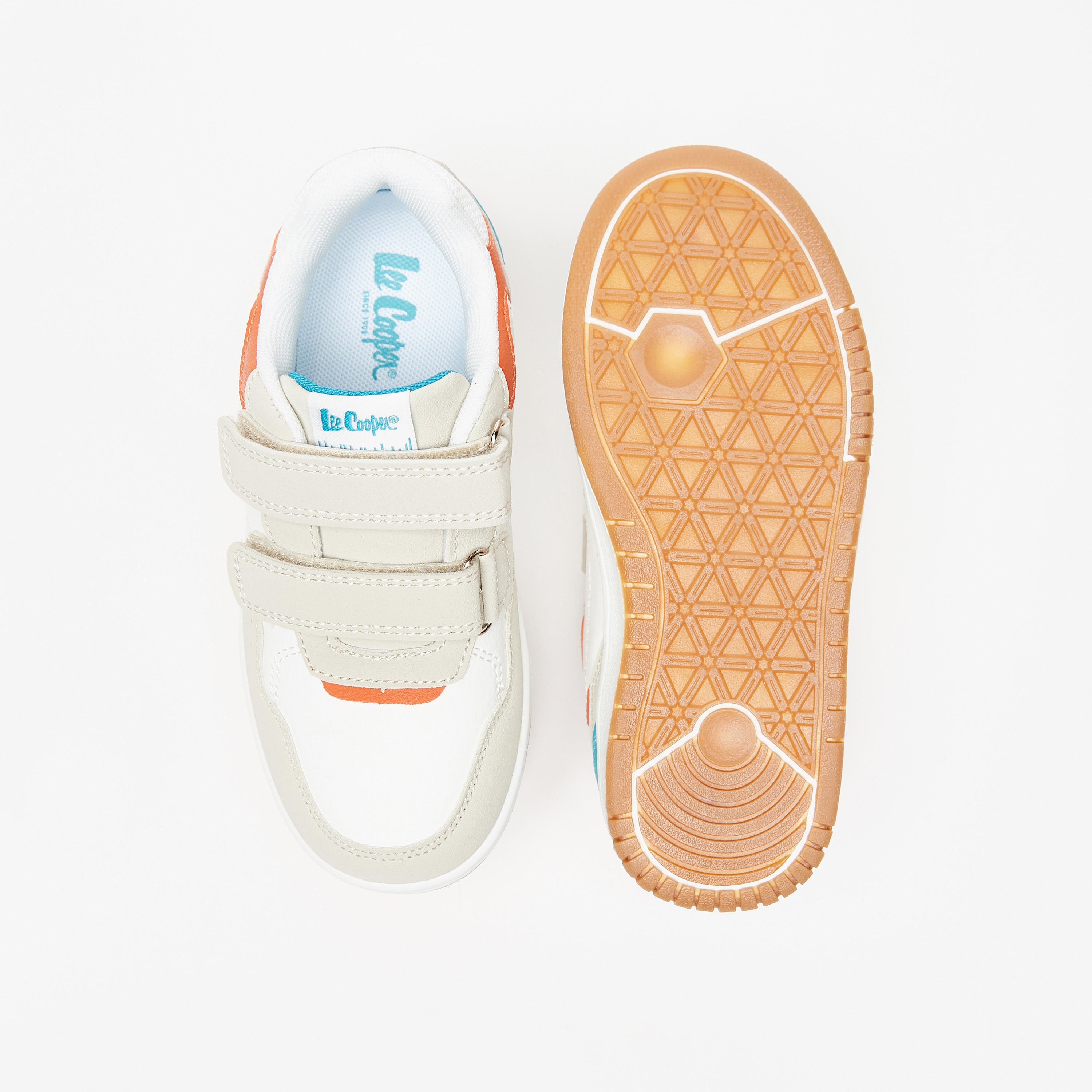 حذاء سنيكرز بقوالب ملونة وشريط إغلاق للأولاد من لي كوبر-boys-shoes-schoolshoes-image-4