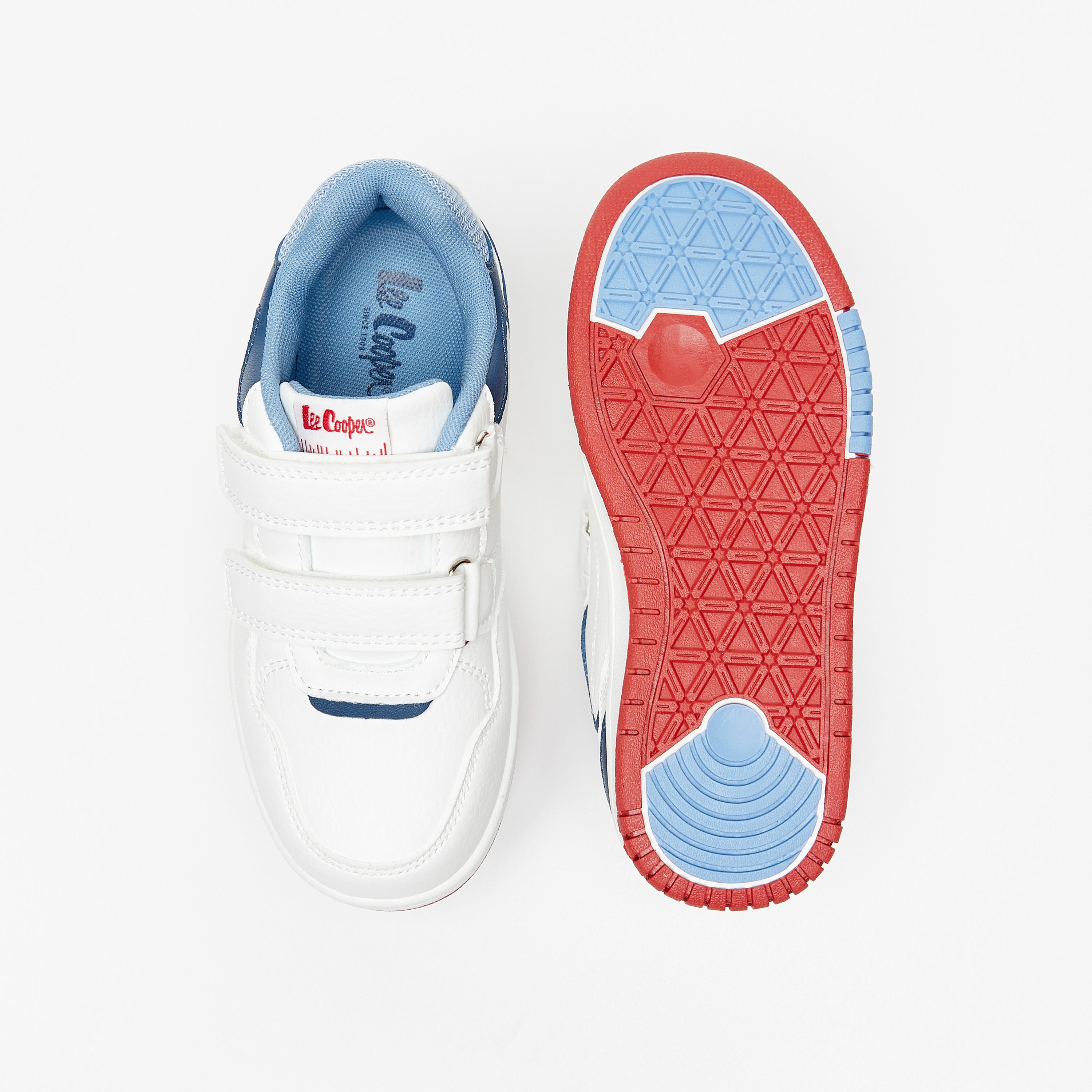 حذاء سنيكرز بقوالب ملونة وشريط إغلاق للأولاد من لي كوبر-boys-shoes-schoolshoes-image-9