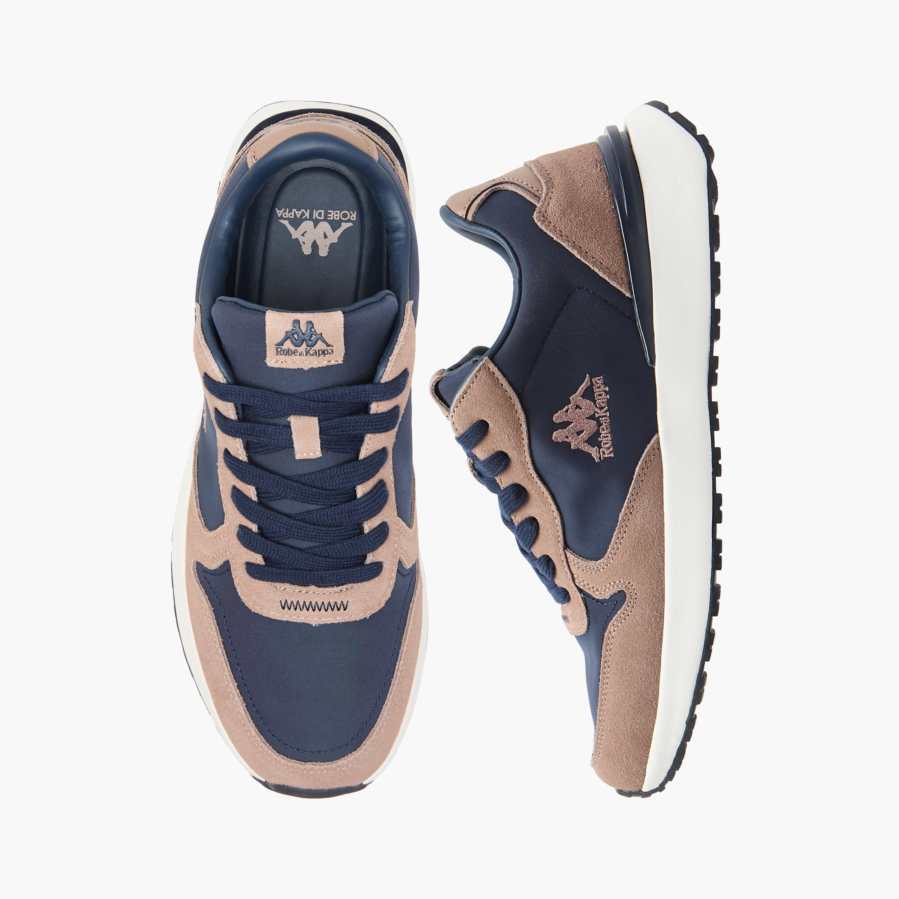 Kappa Men's Logo Detail Lace-Up Sports Shoes-sports-men-shoes-image-1