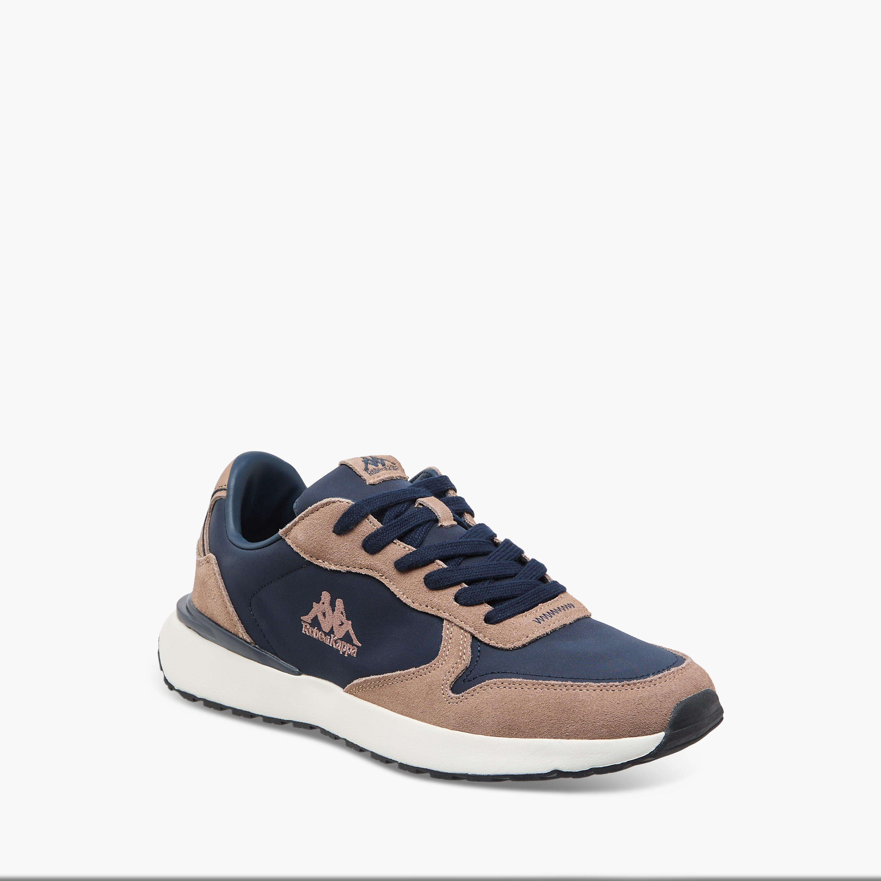 Kappa Men's Logo Detail Lace-Up Sports Shoes-sports-men-shoes-image-2