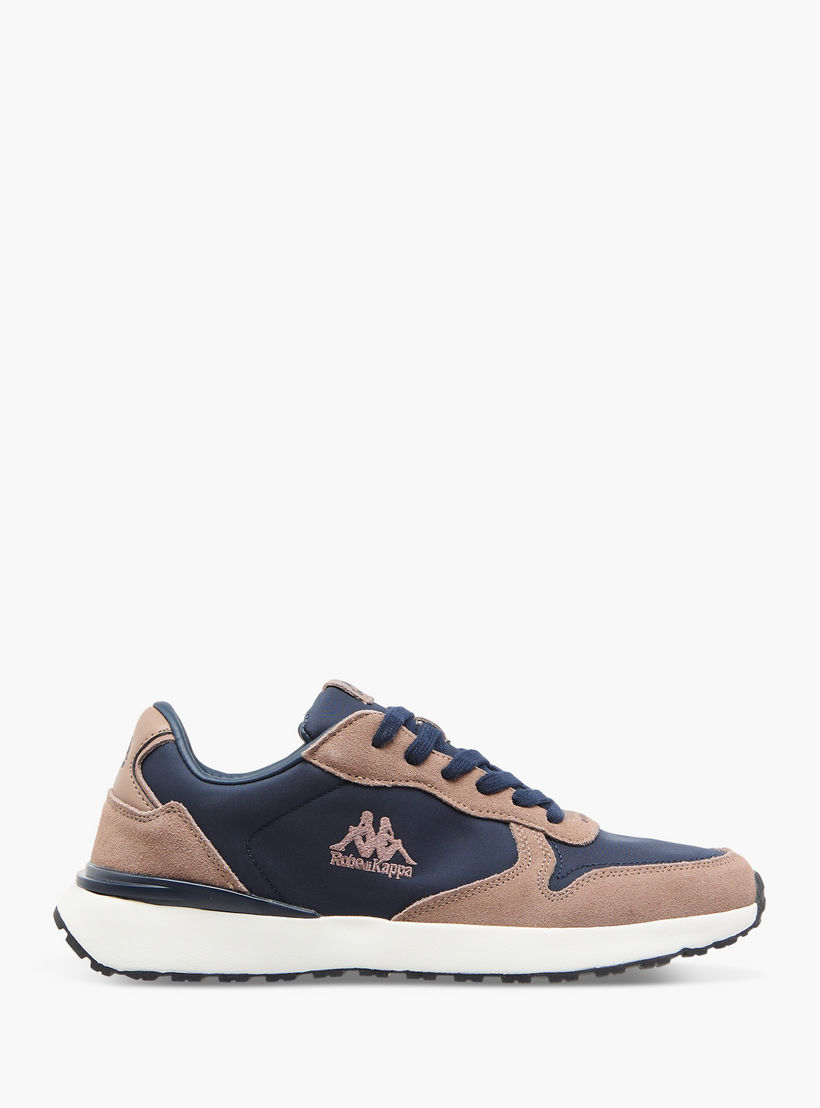 Kappa Men's Logo Detail Lace-Up Sports Shoes-sports-men-shoes-image-3