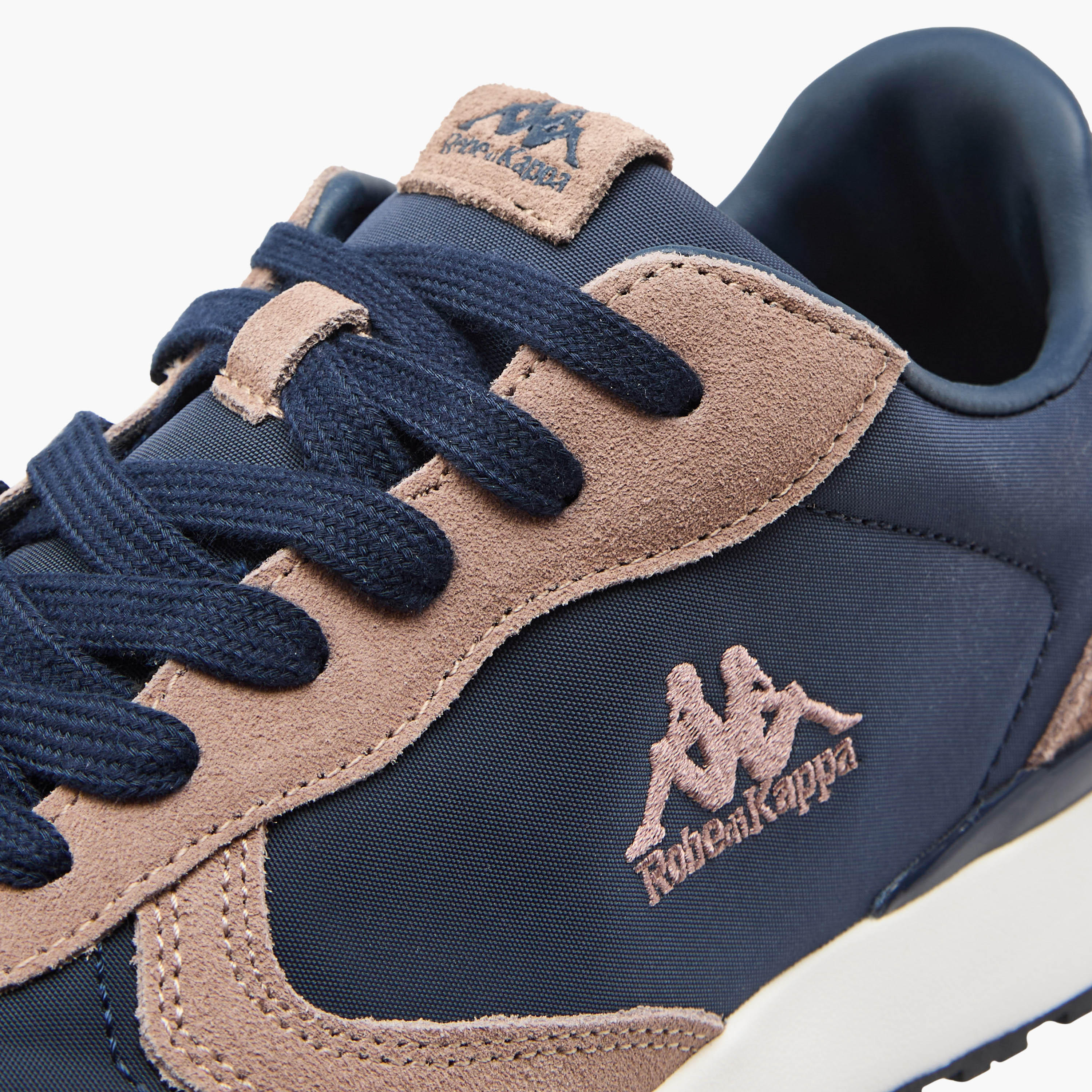 Kappa Men's Logo Detail Lace-Up Sports Shoes-sports-men-shoes-image-4