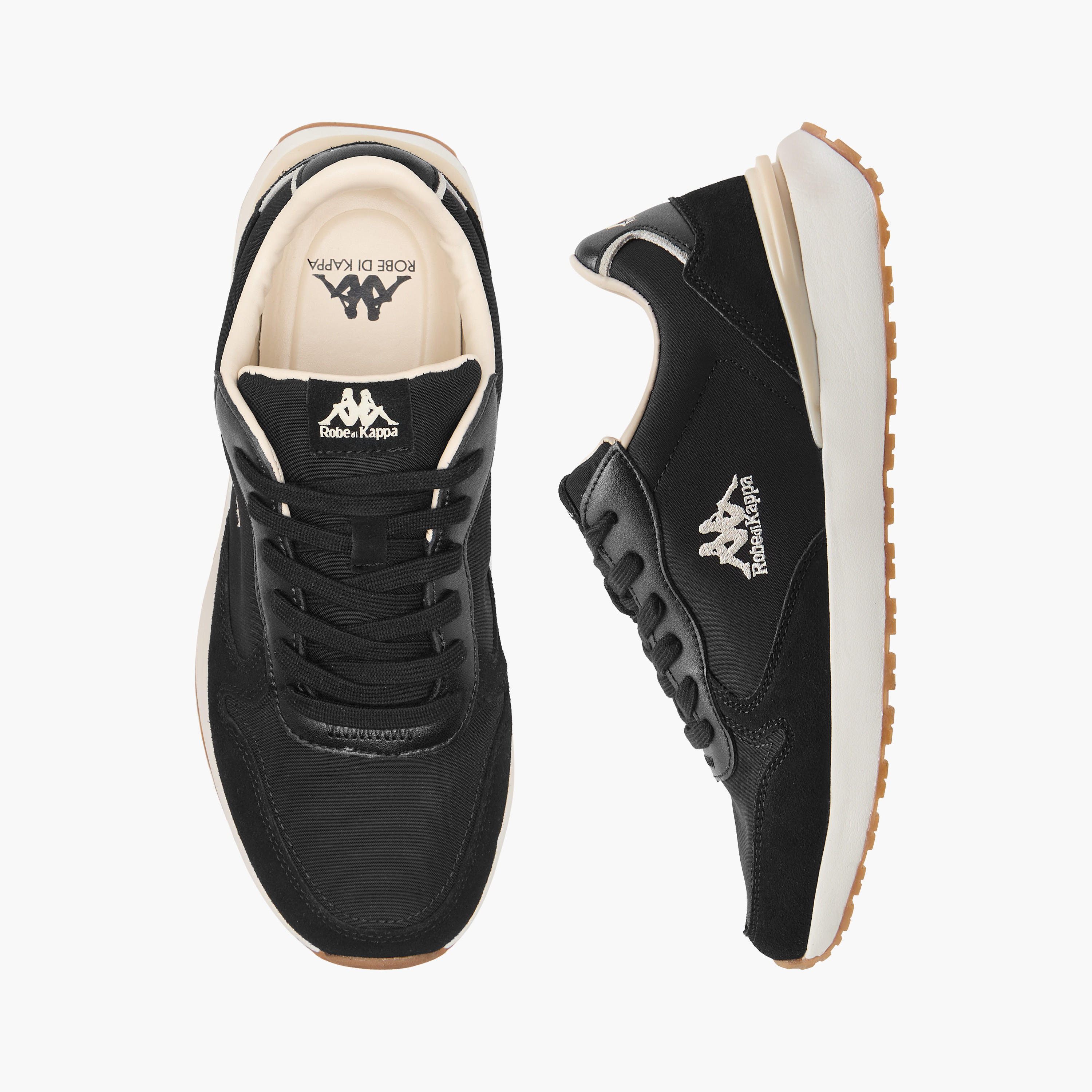 Kappa Women Panelled Robe Di Kappa Sneakers with Lace-Up Closure-women-shoes-sneakers-image-1