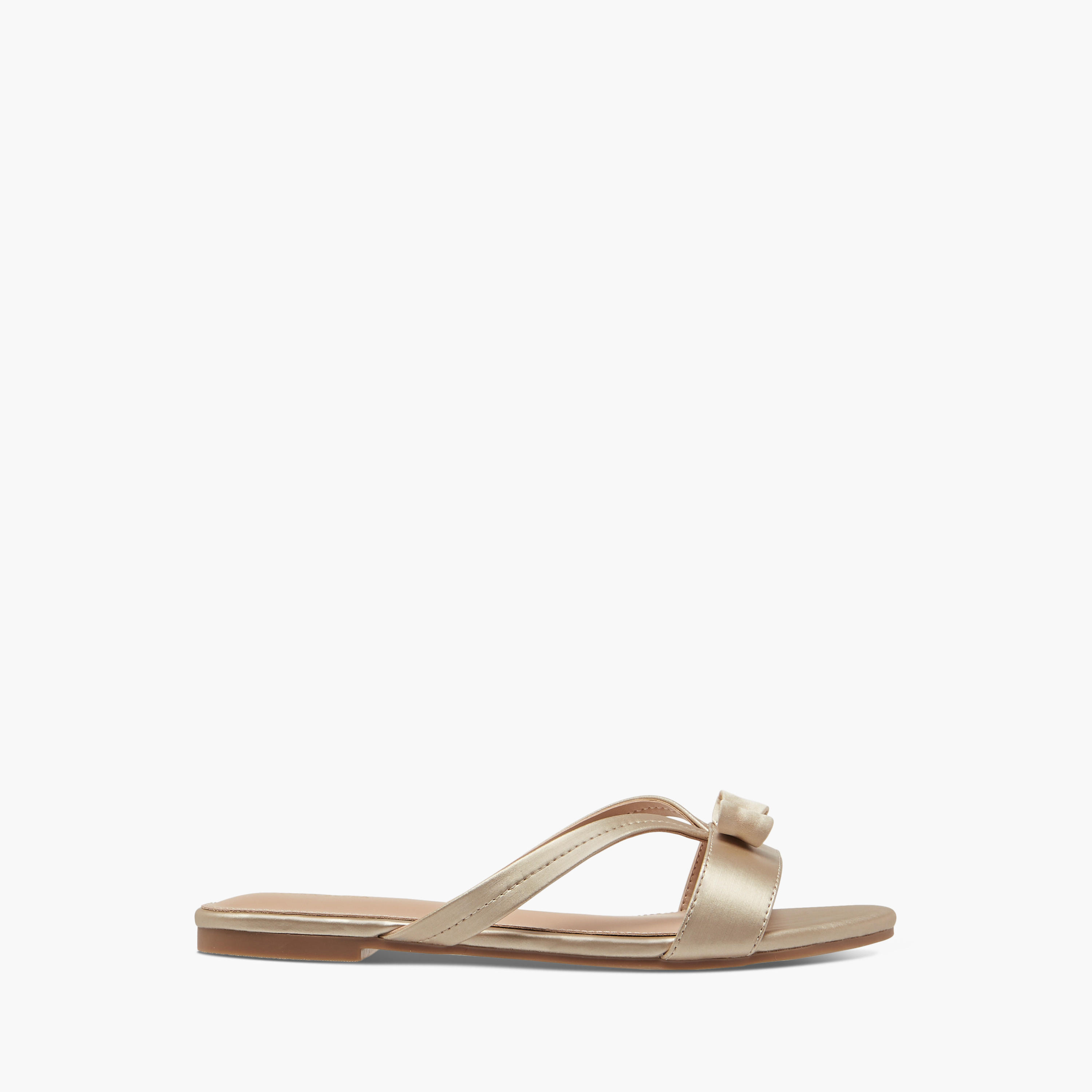 Flora Bella Bow Accent Slip-On Sandals-women-shoes-flats-sandals-image-3