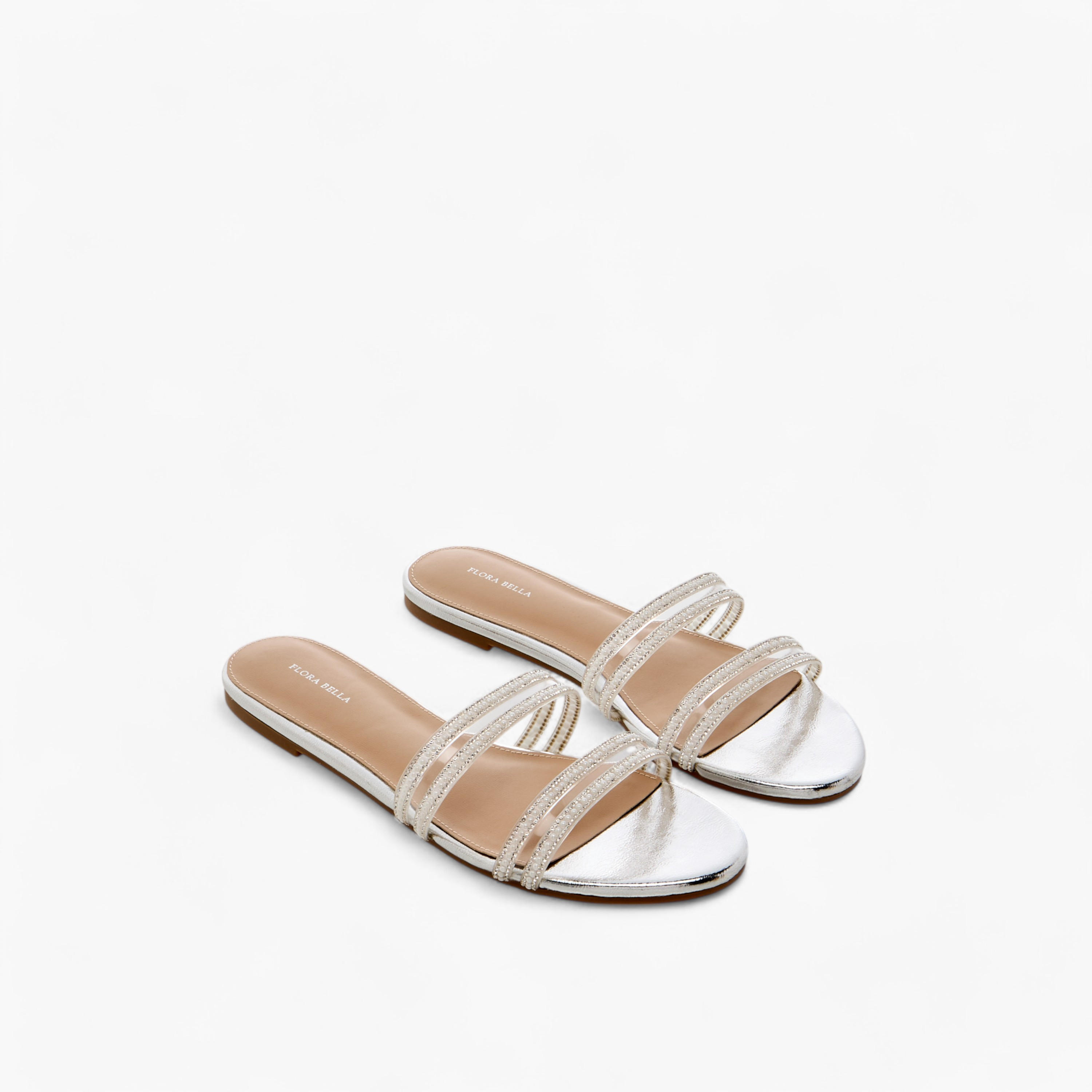 Flora Bella Embellished Slip-On Sandals-women-shoes-flats-sandals-image-1