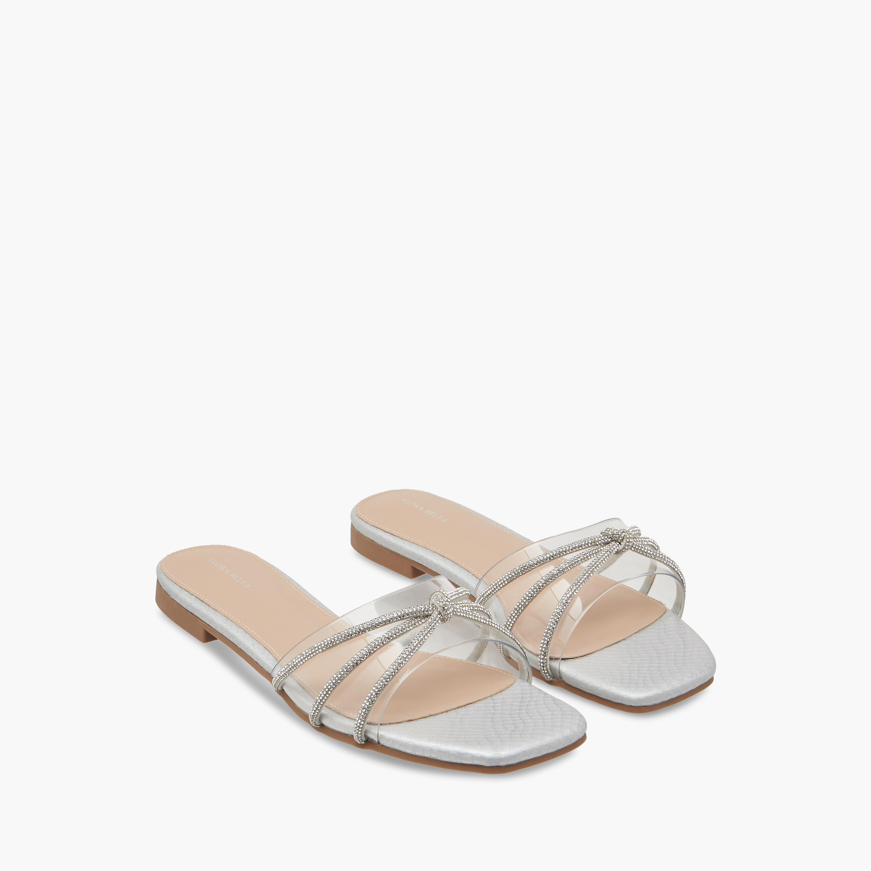 Flora Bella Embellished Slip-On Sandals-women-shoes-flats-sandals-image-1